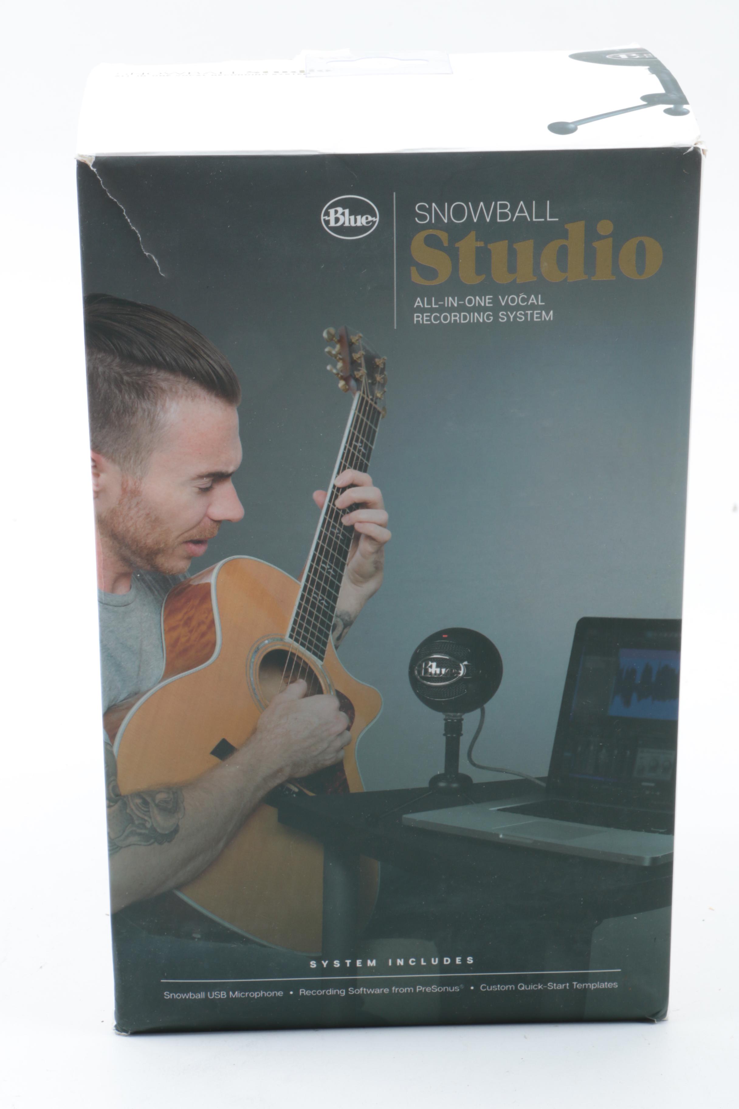 Novation Launchpad Mini, Snowball Studio Vocal Recording and Headphones