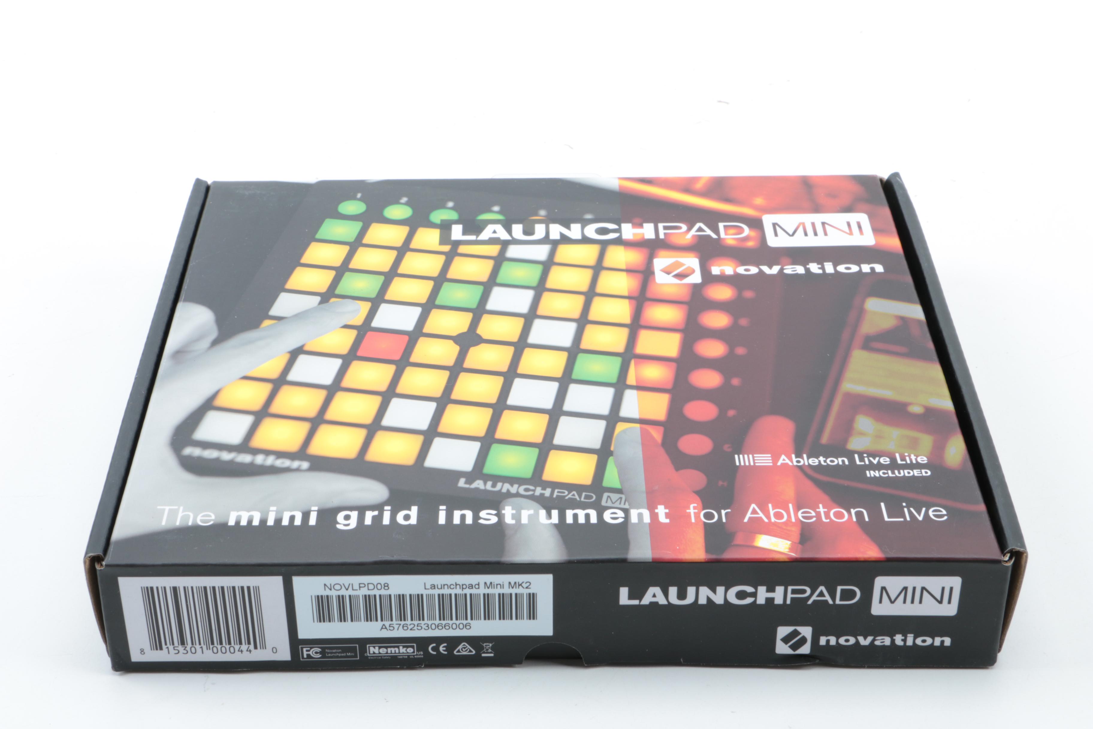 Novation Launchpad Mini, Snowball Studio Vocal Recording and Headphones