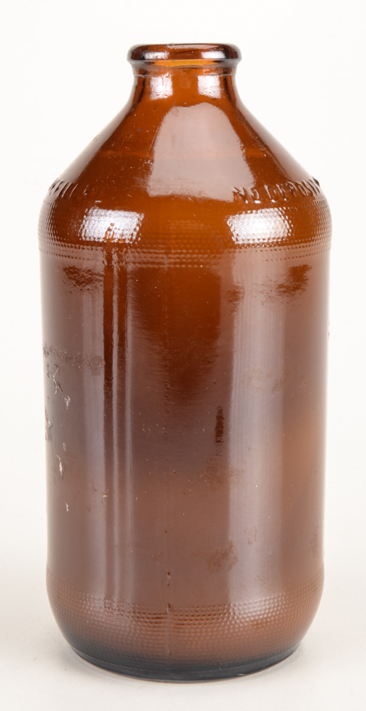 Vintage Red Top and Burger Beer Bottles