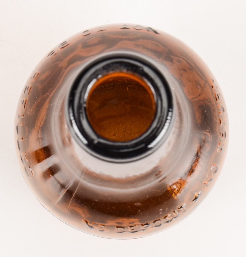 Vintage Red Top and Burger Beer Bottles