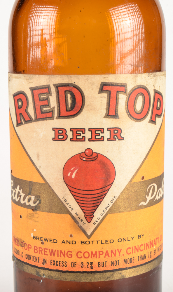 Vintage Red Top and Burger Beer Bottles