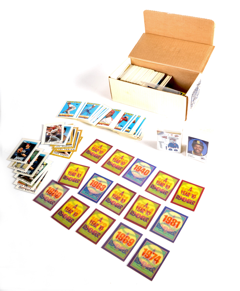 Assorted 1990s Baseball Card Sets