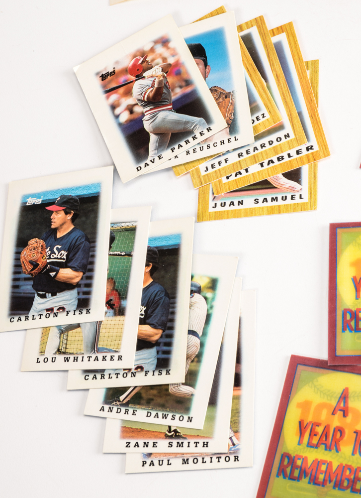 Assorted 1990s Baseball Card Sets