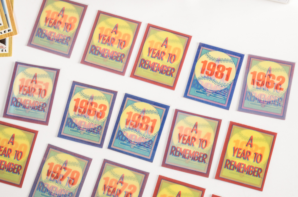 Assorted 1990s Baseball Card Sets