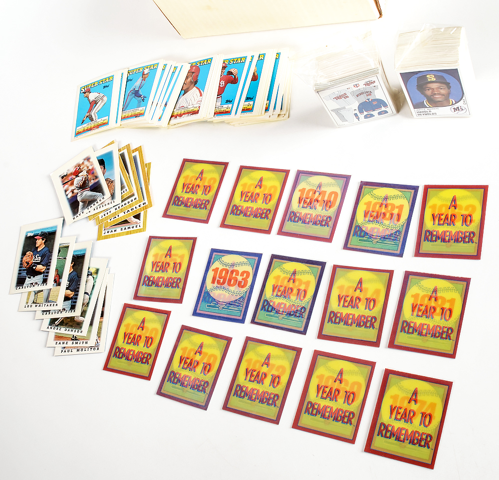 Assorted 1990s Baseball Card Sets