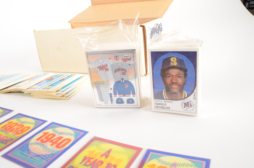 Assorted 1990s Baseball Card Sets