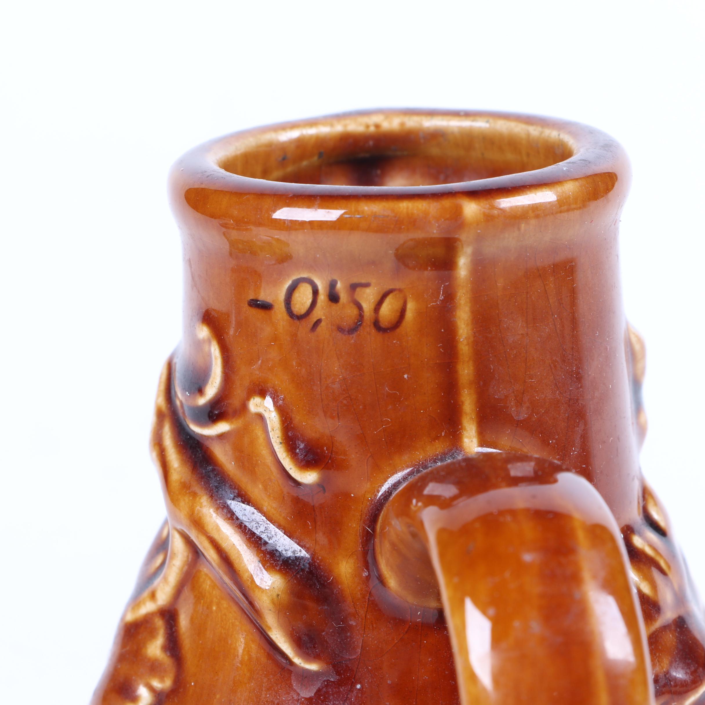 Vintage Bornier Belgian Pottery Pitcher and Vase