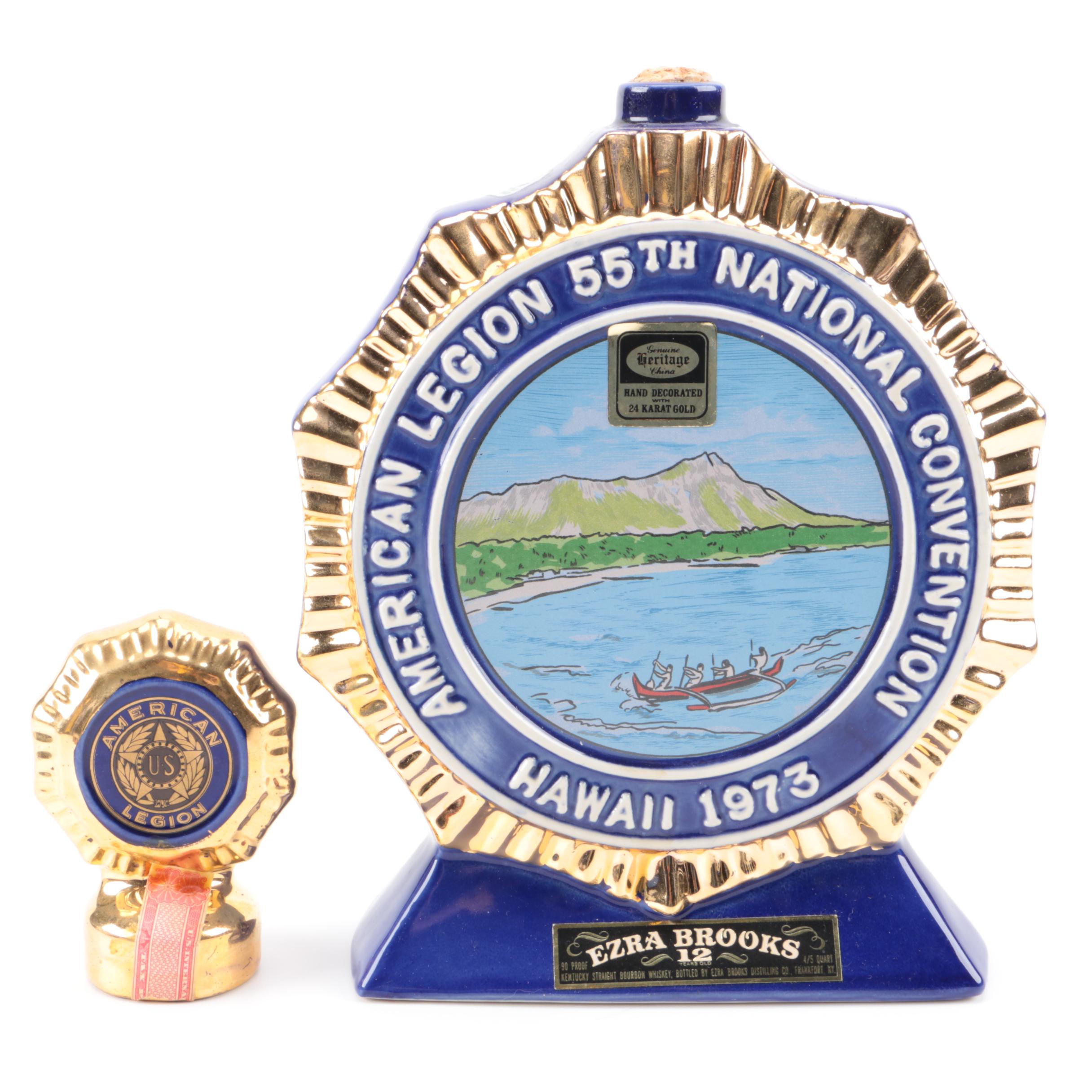 American Legion Commemorative Whiskey Bottles