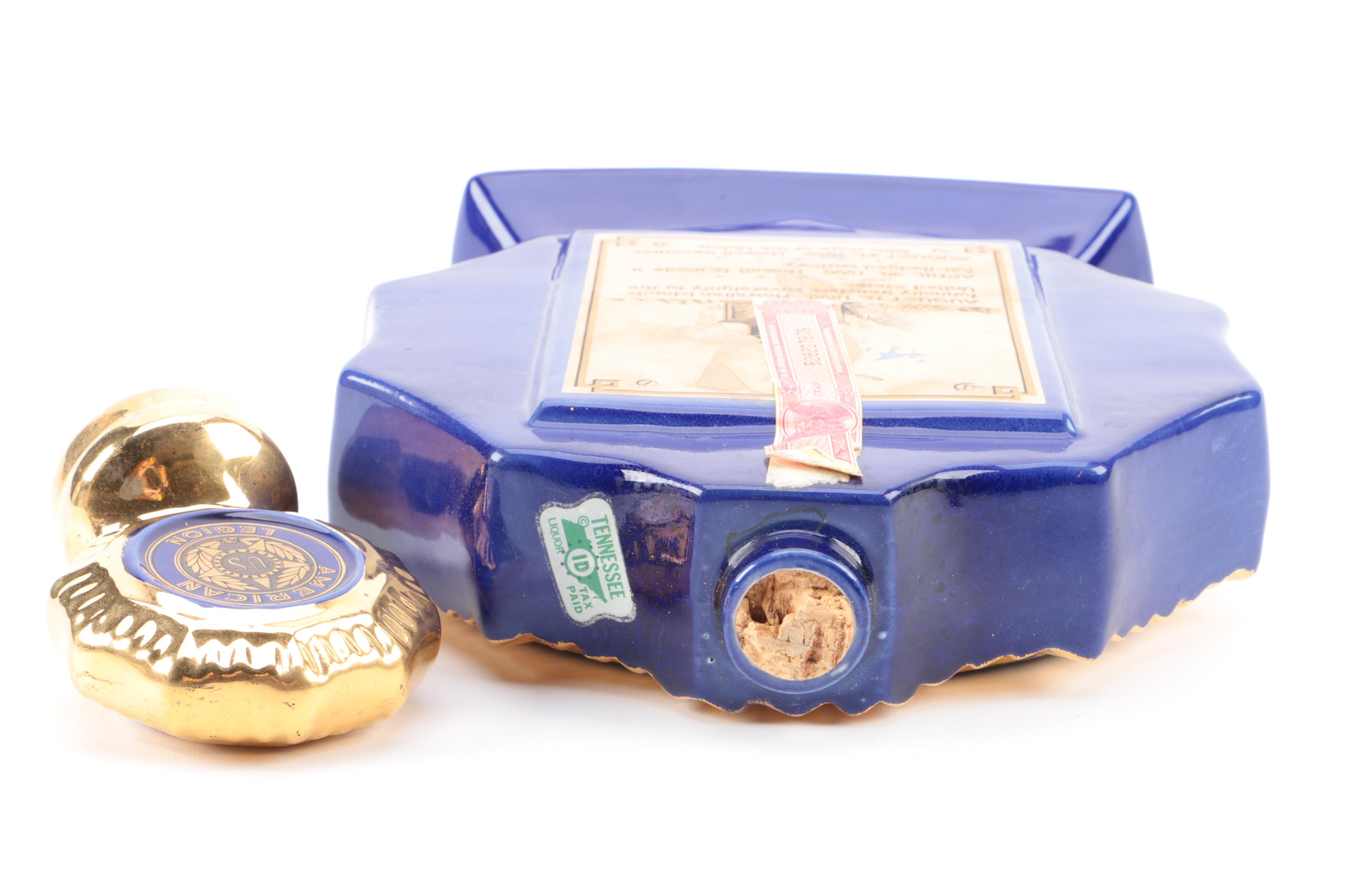 American Legion Commemorative Whiskey Bottles