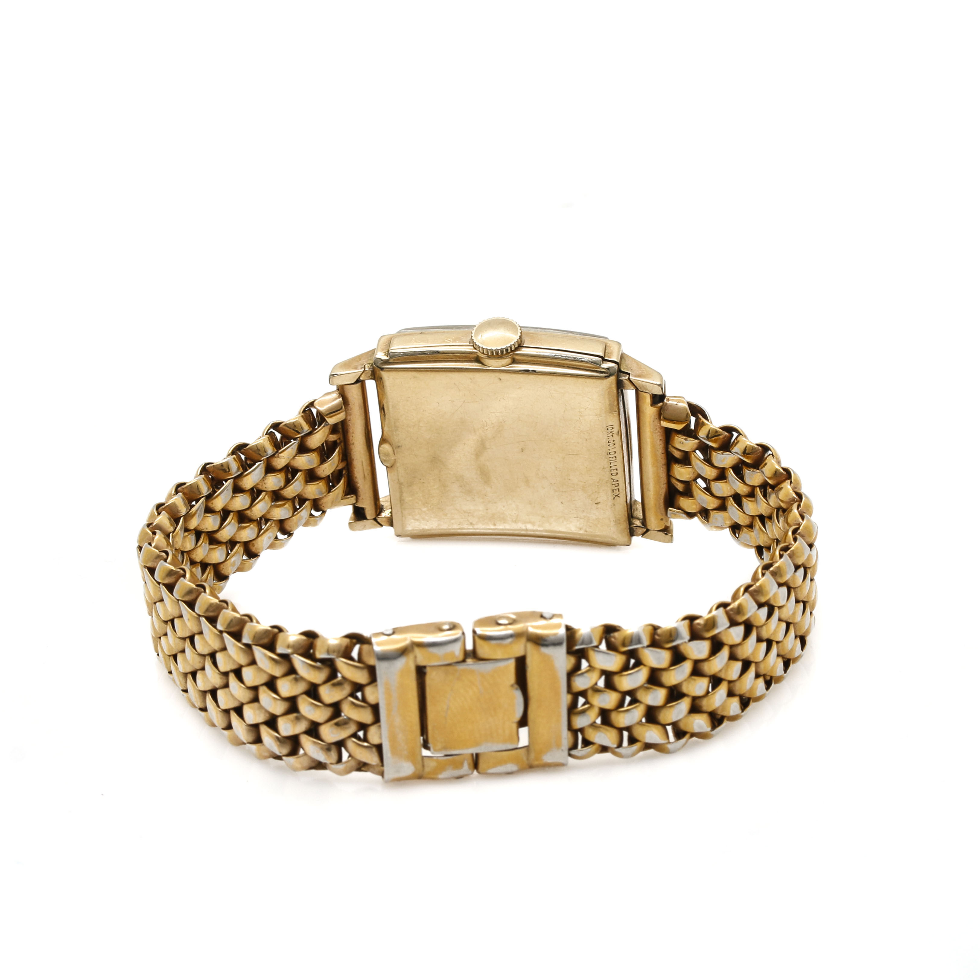 Elgin DeLuxe 10K Gold Filled and Gold Plate Watch