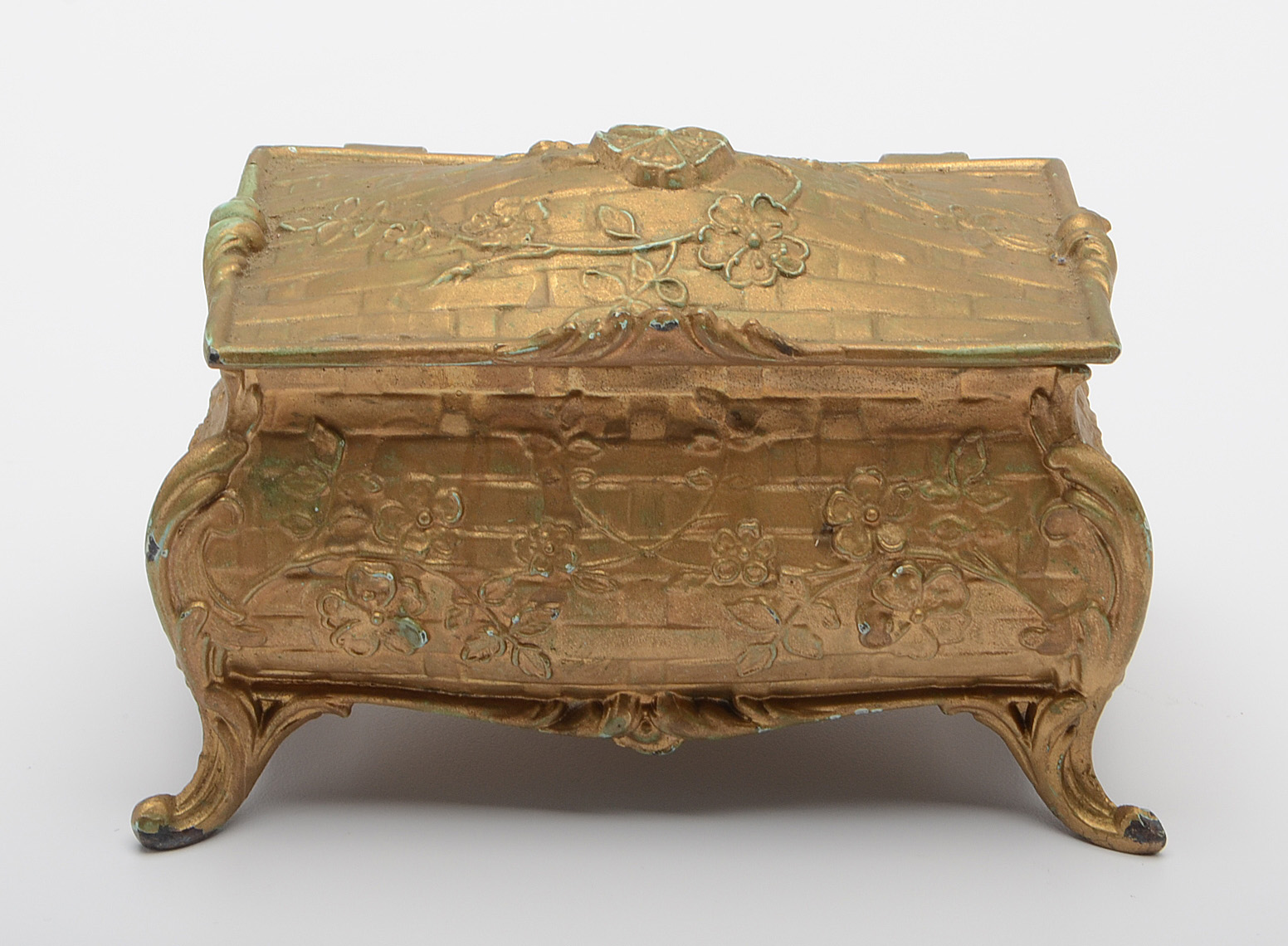 Vintage Brass Trinket Boxes