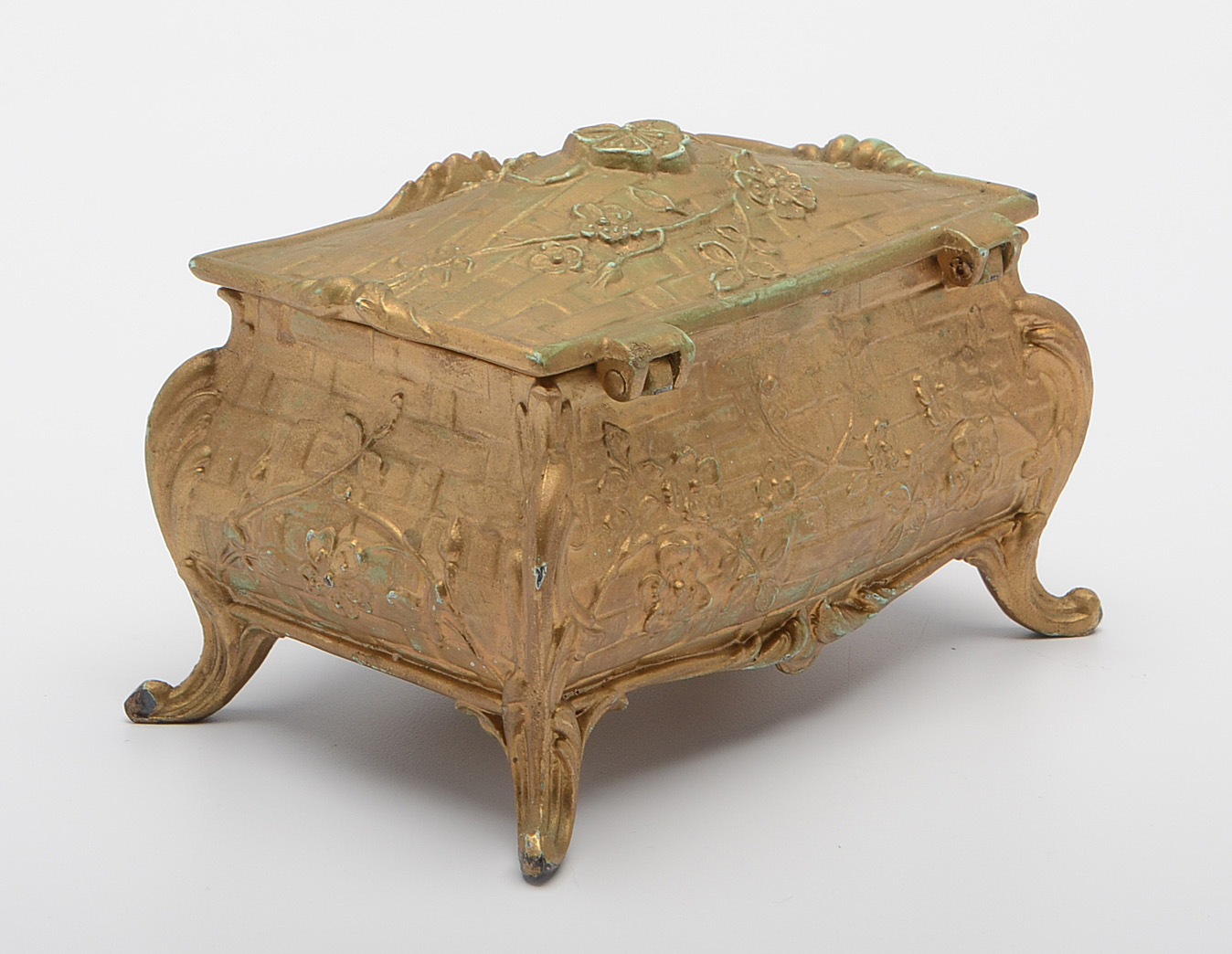 Vintage Brass Trinket Boxes