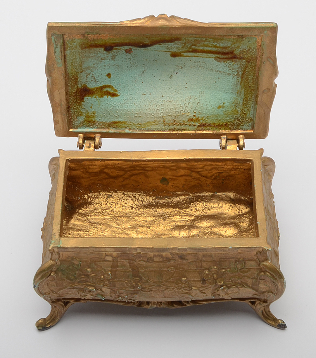 Vintage Brass Trinket Boxes