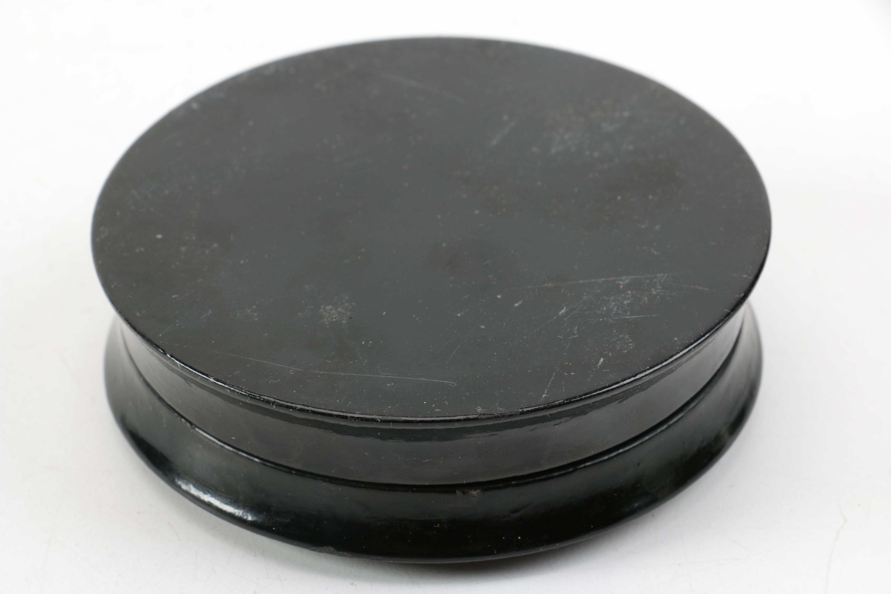 Vintage Russian Lacquered Trinket Boxes