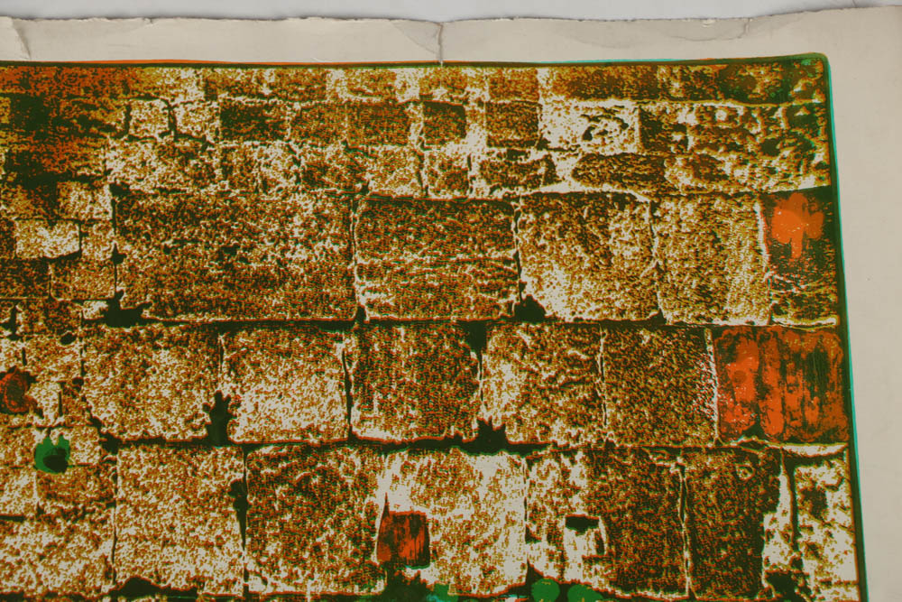 Albert Garvey Limited Edition Serigraph on Paper "Jerusalem"