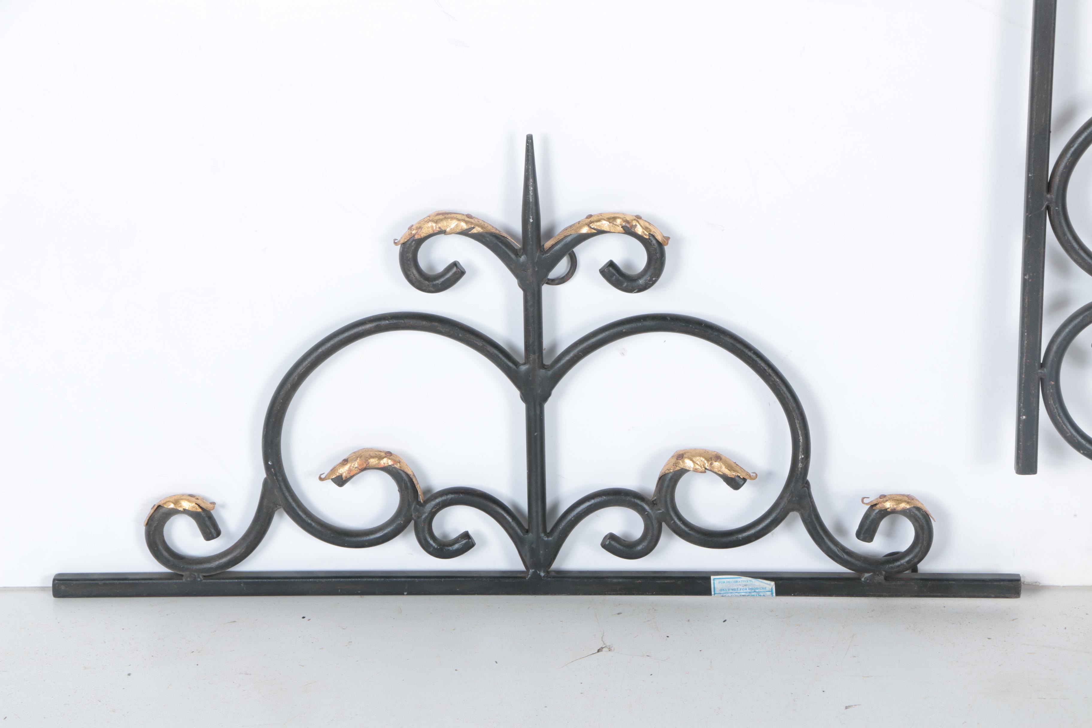 Wrought Iron Wall Decorations