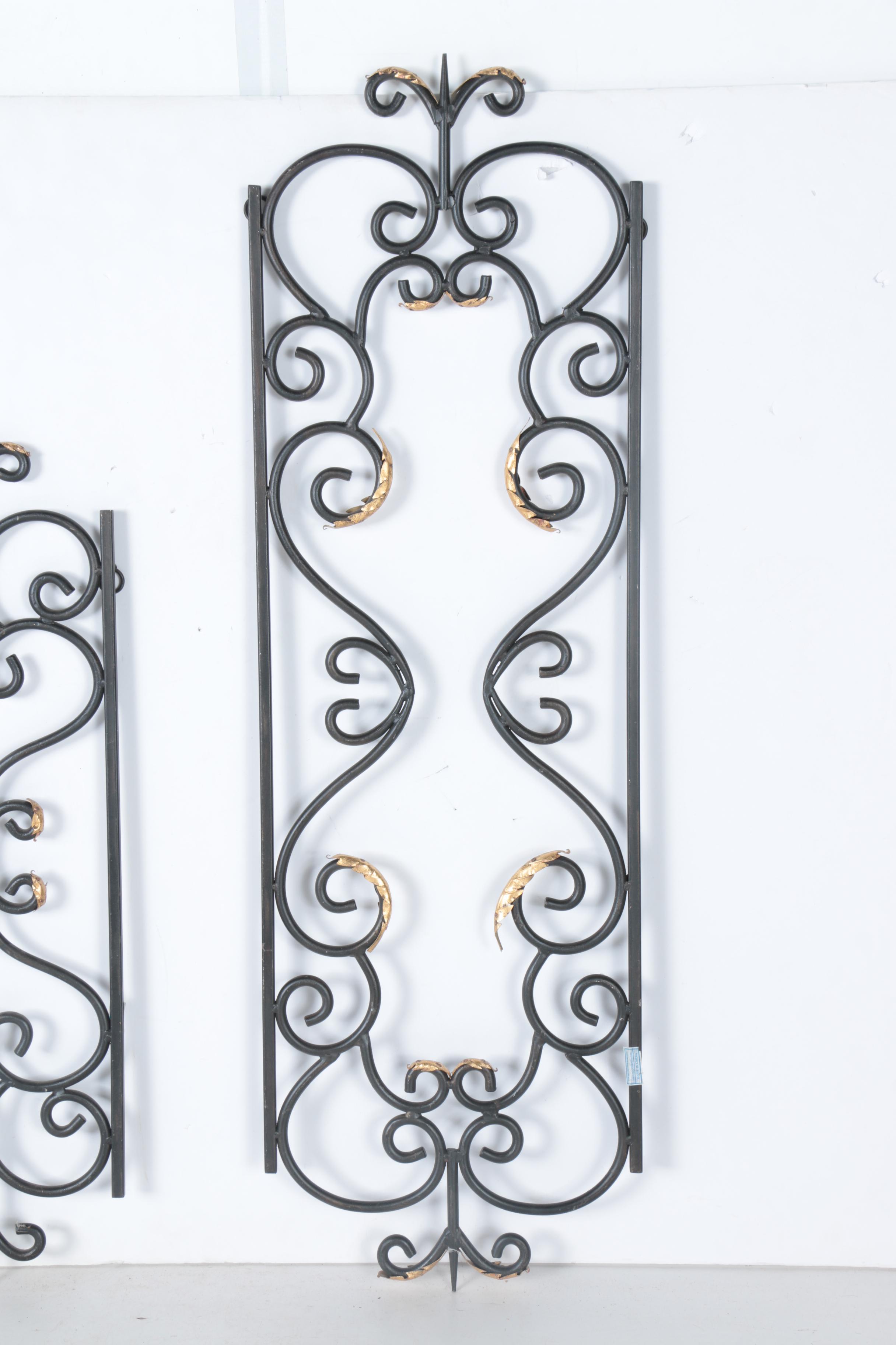 Wrought Iron Wall Decorations