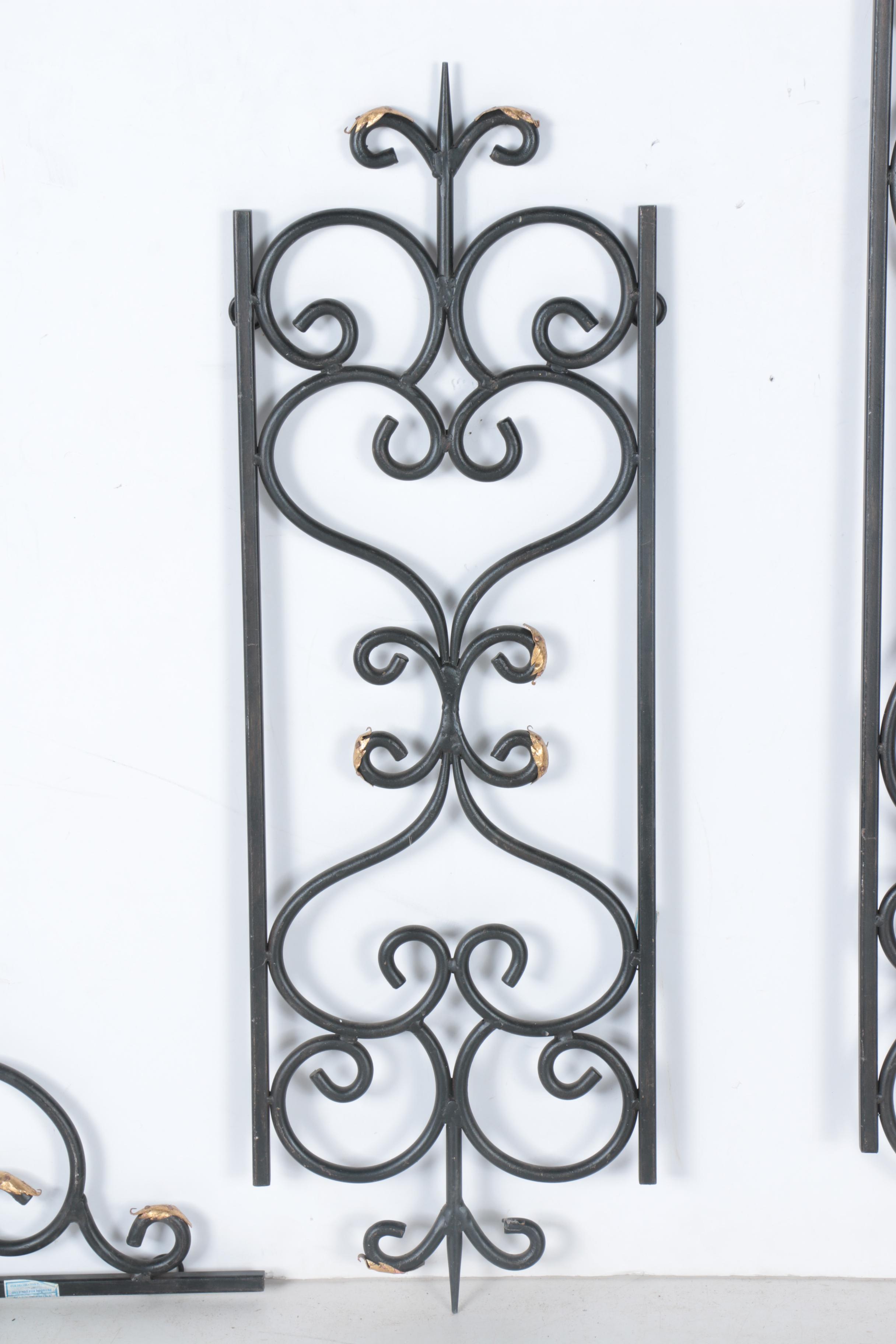 Wrought Iron Wall Decorations