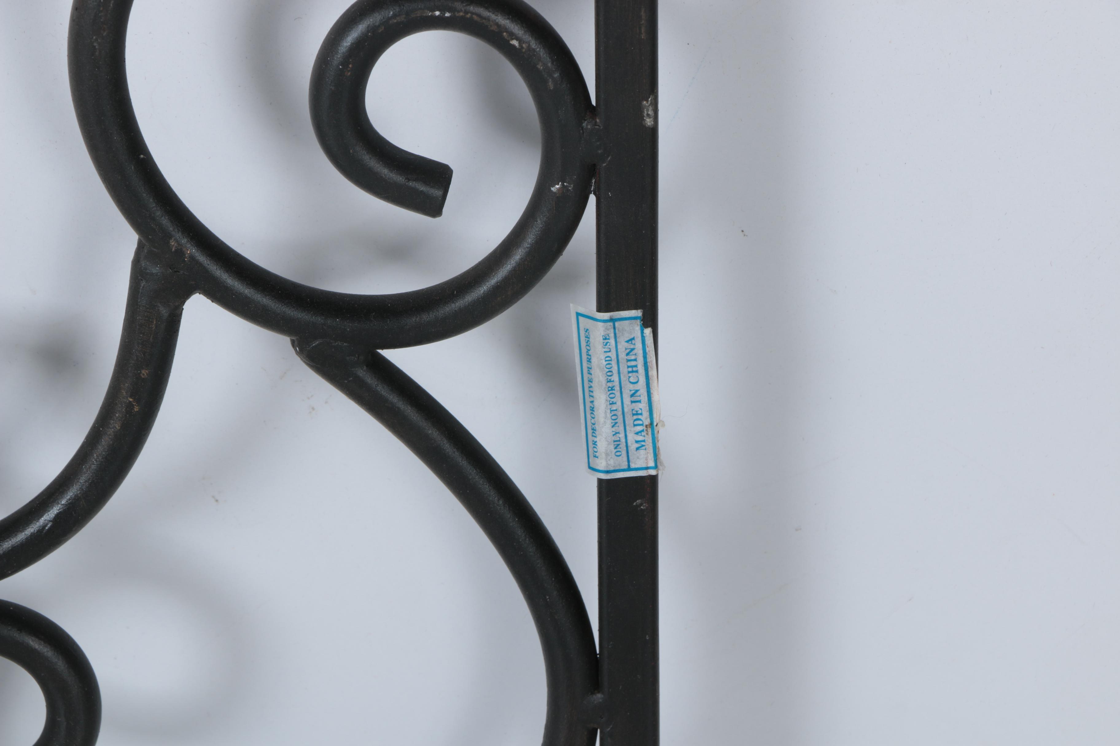 Wrought Iron Wall Decorations