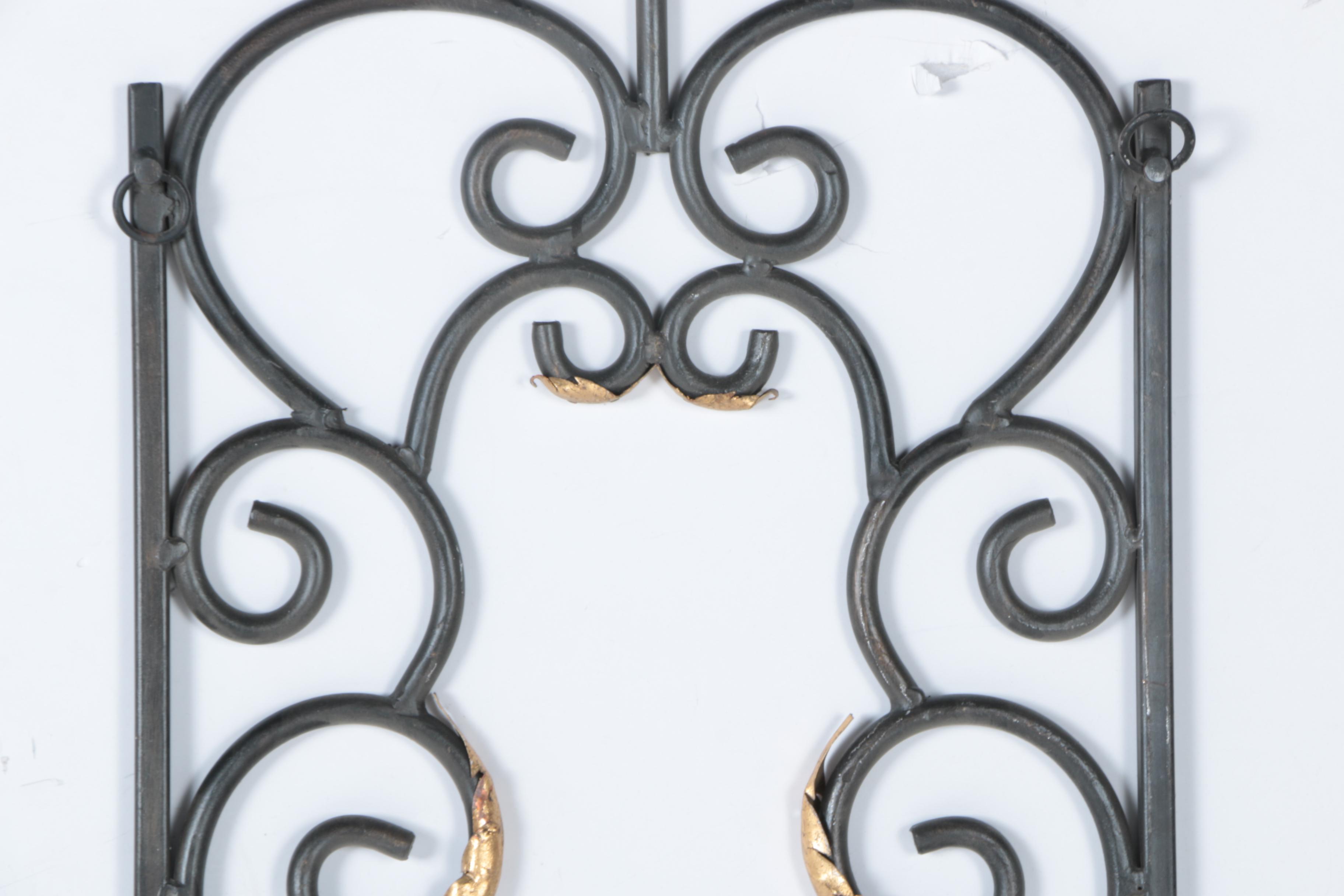 Wrought Iron Wall Decorations