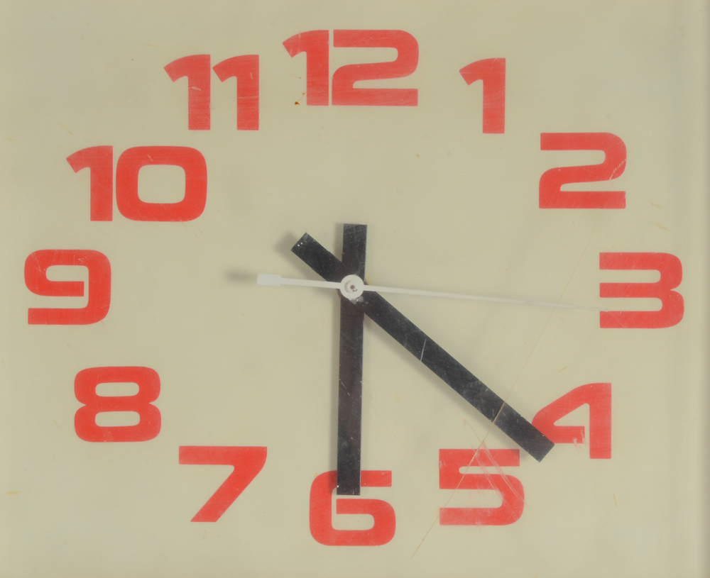 Two Vintage "Enjoy Coca-Cola" Electrified Wall Clocks