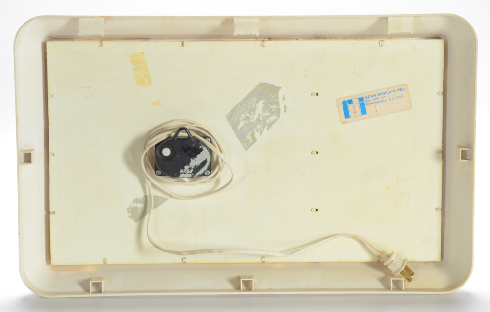 Two Vintage "Enjoy Coca-Cola" Electrified Wall Clocks