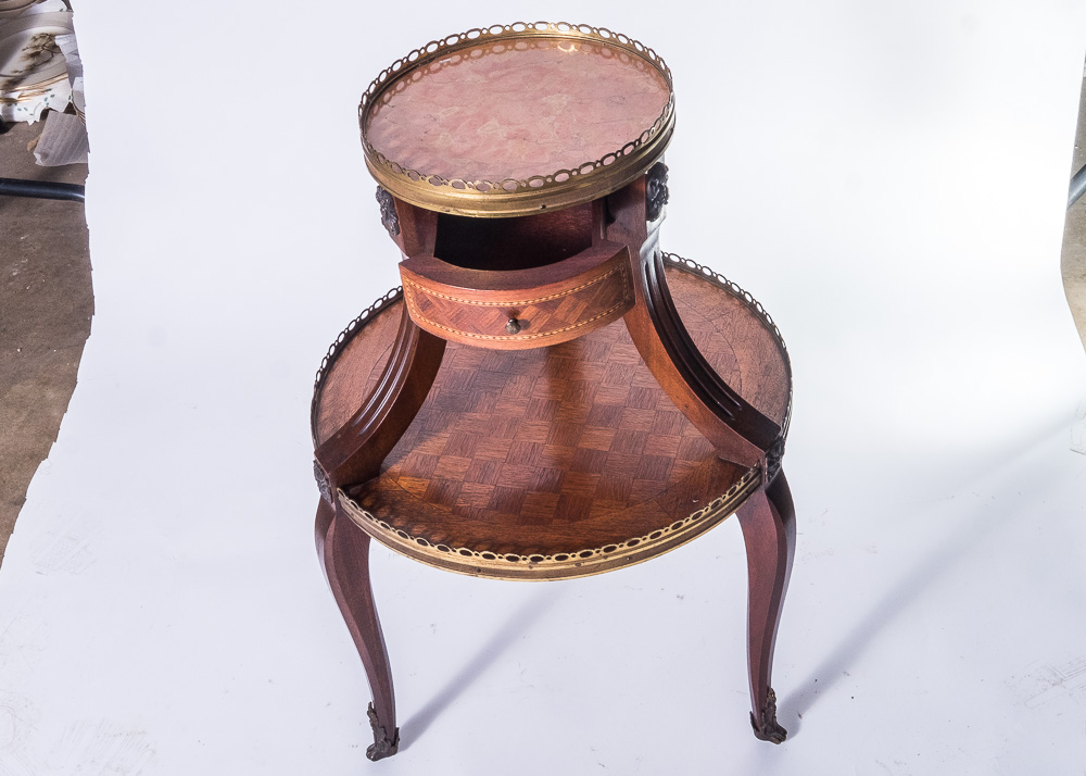 Louis XV Two-Tiered Table