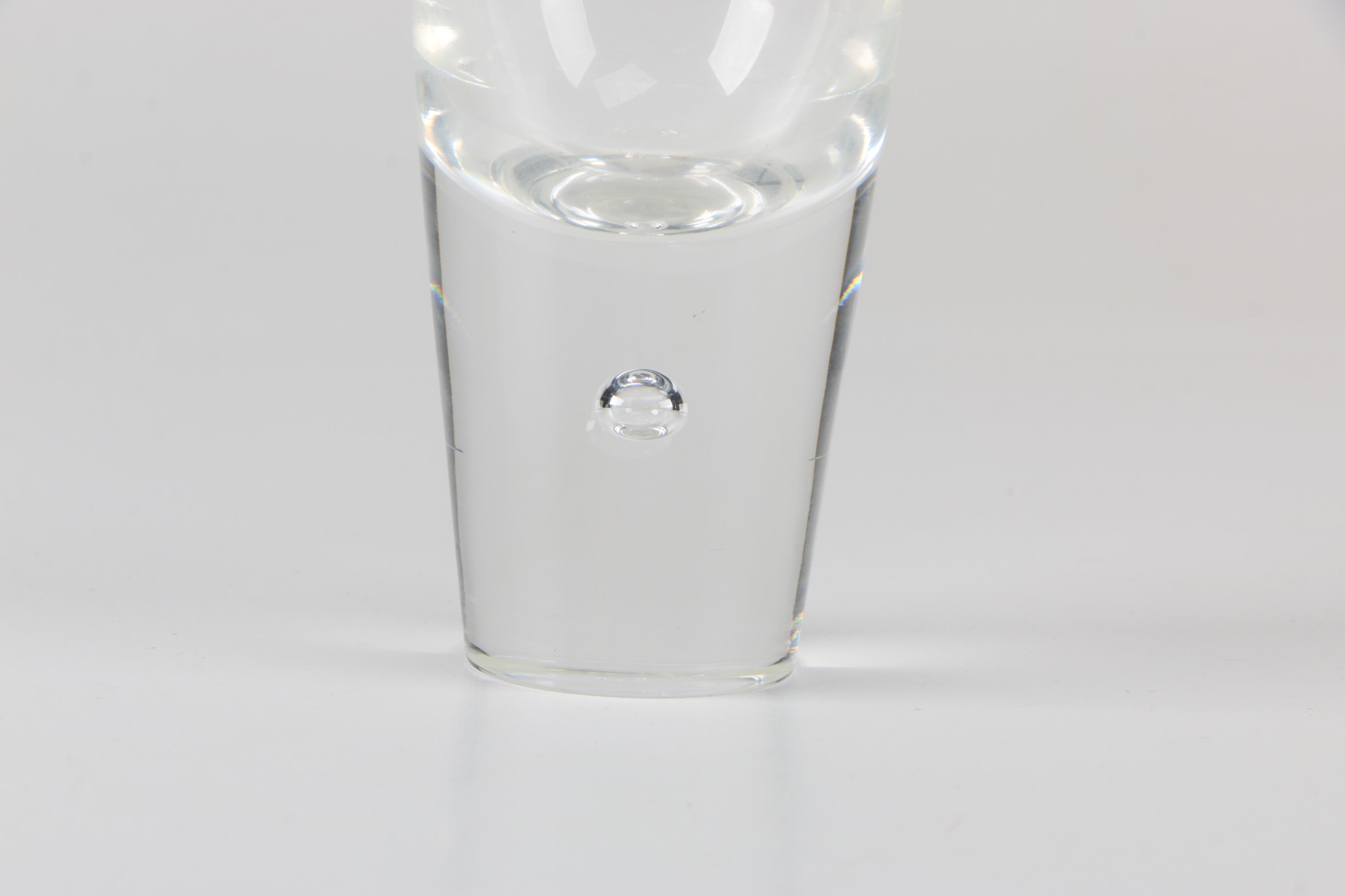 Steuben "Teardrop" Glass Bud Vase