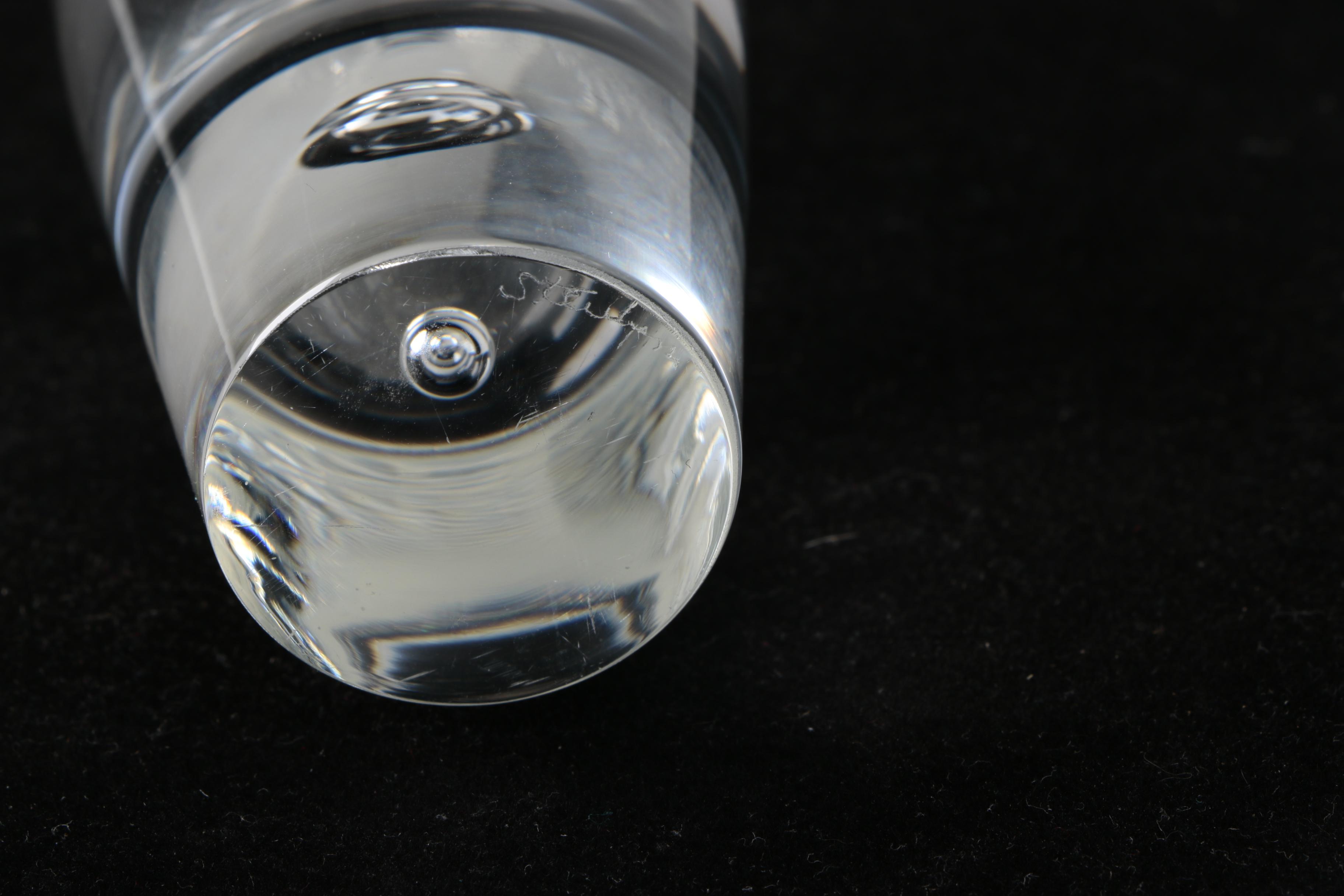 Steuben "Teardrop" Glass Bud Vase