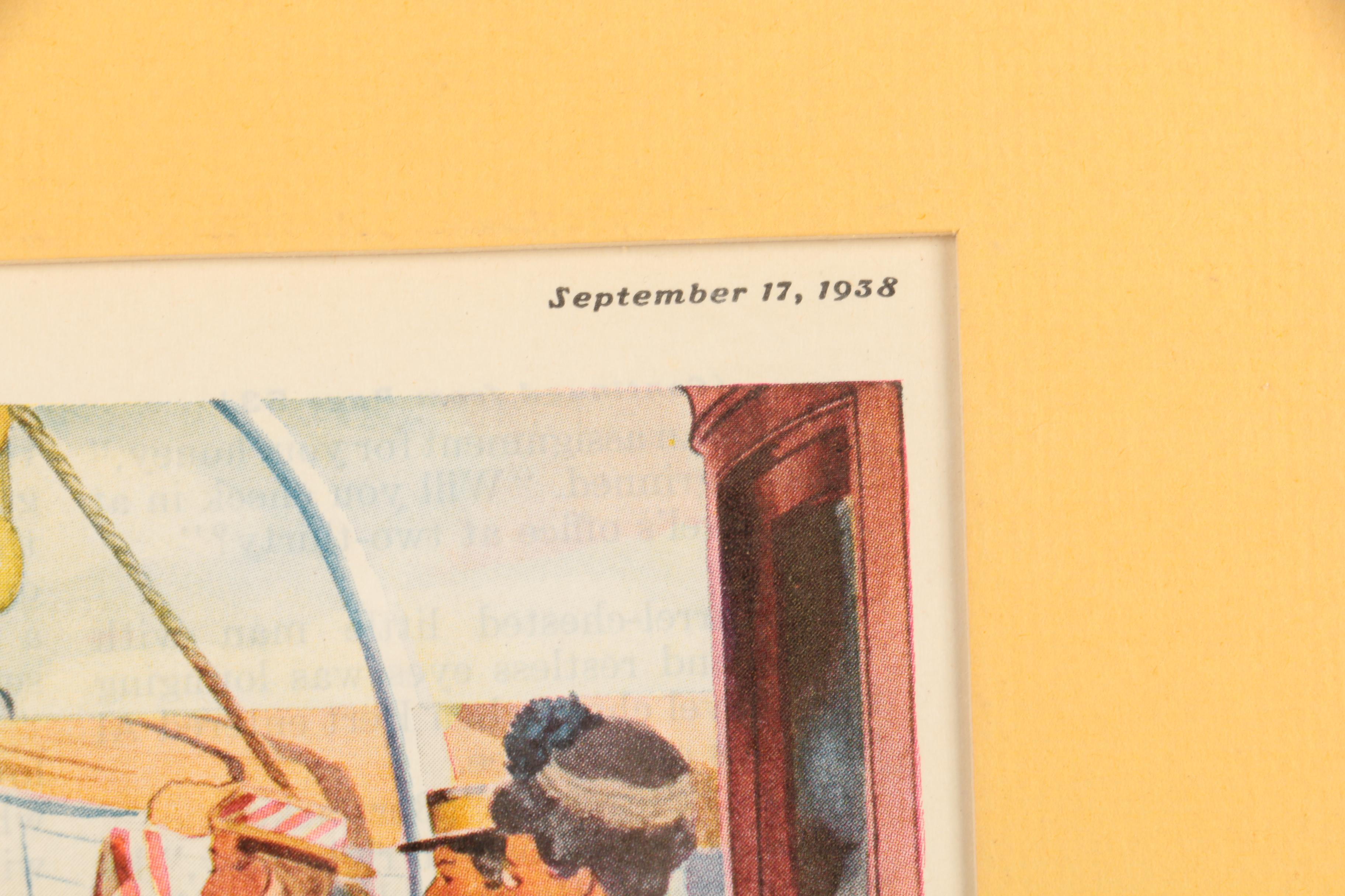 Vintage Advertisements and Ballet Prints