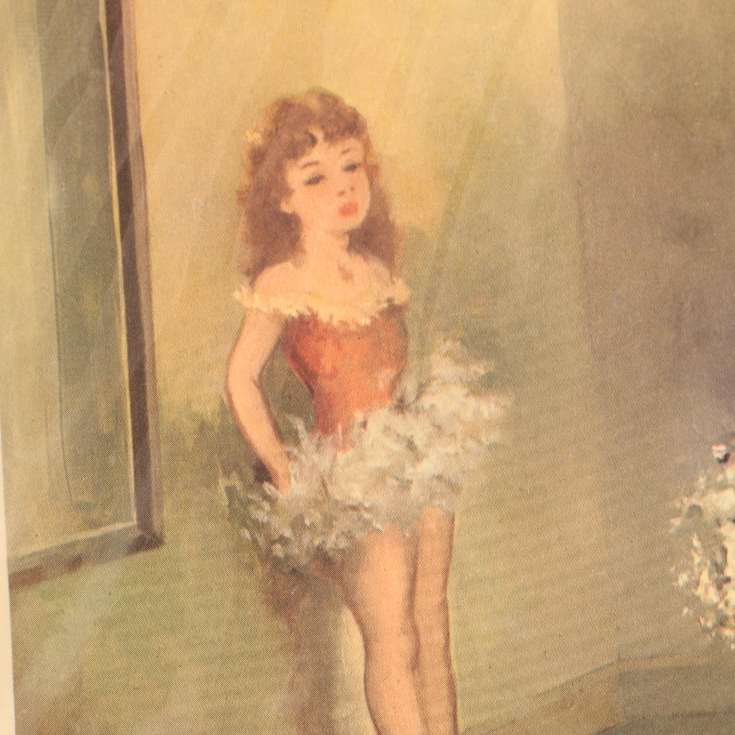 Vintage Advertisements and Ballet Prints