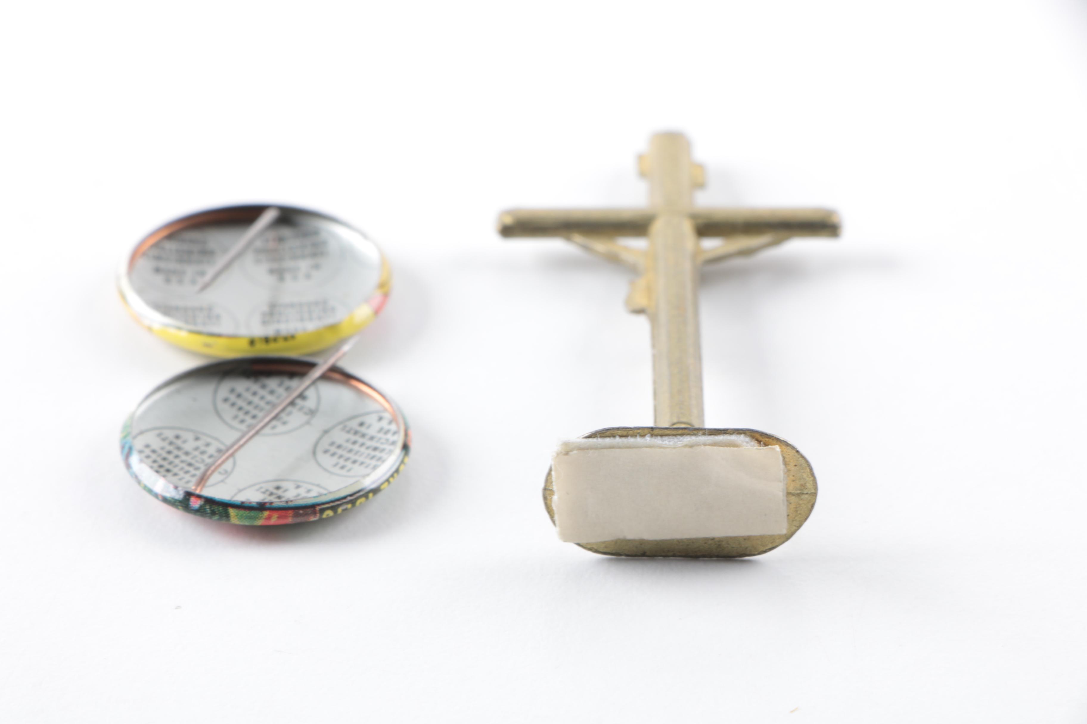 Assortment of Rosaries and Religious Costume Jewelry