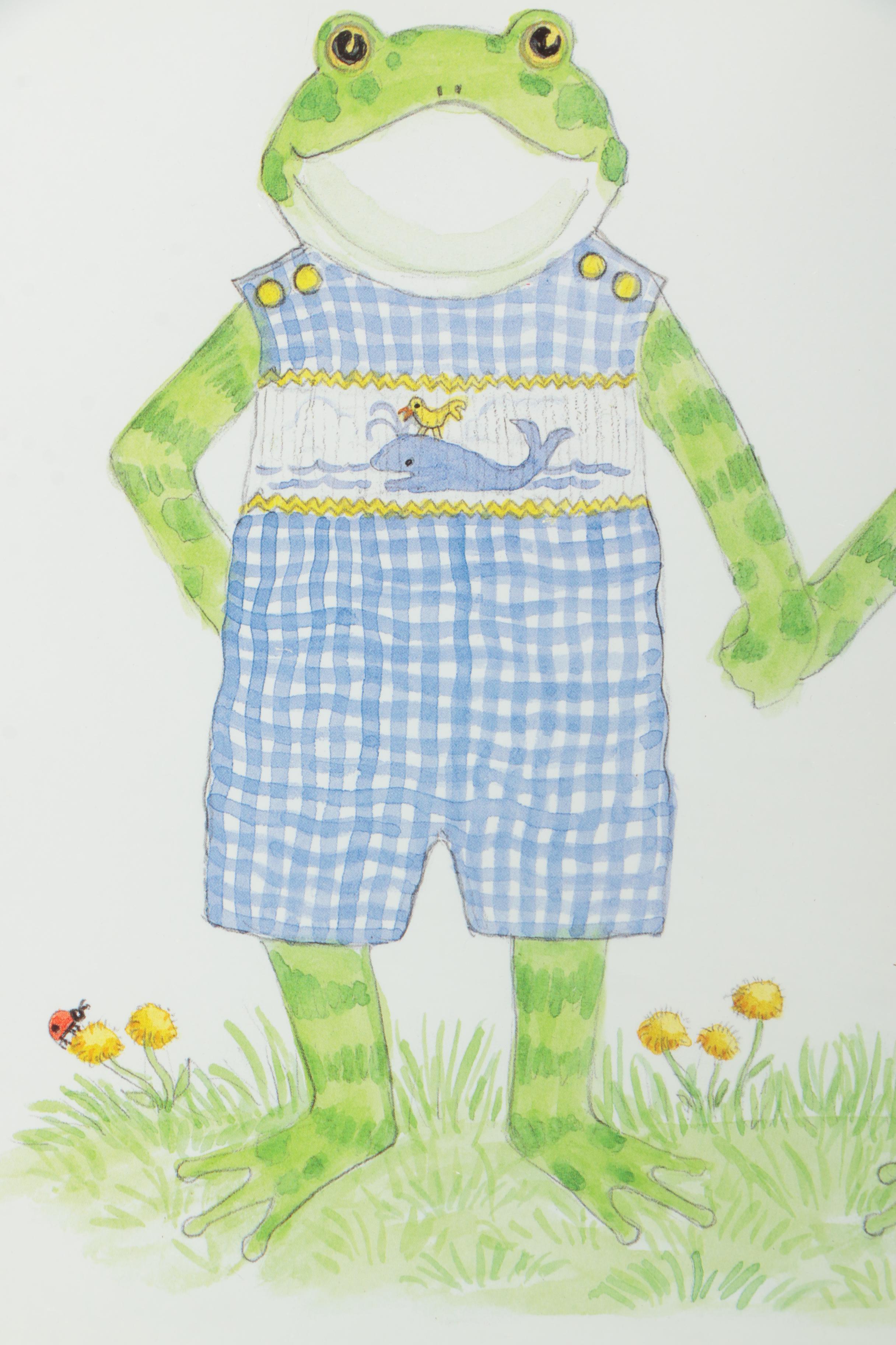 Children's Art Including Carol Kraimer and Print After Kelly B. Rightsell