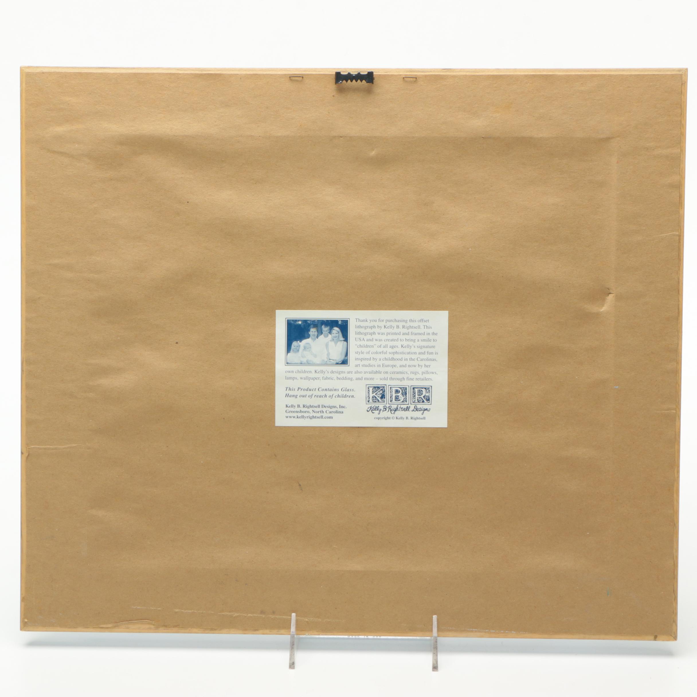 Children's Art Including Carol Kraimer and Print After Kelly B. Rightsell