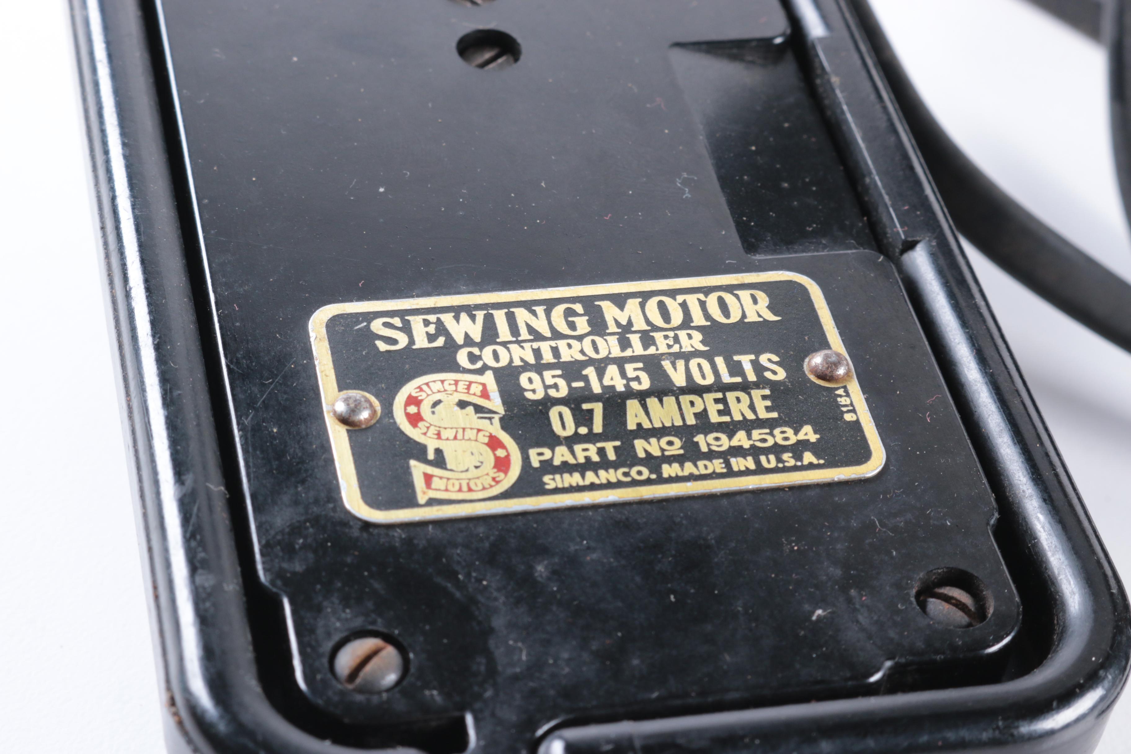 Vintage Singer Sewing Machine