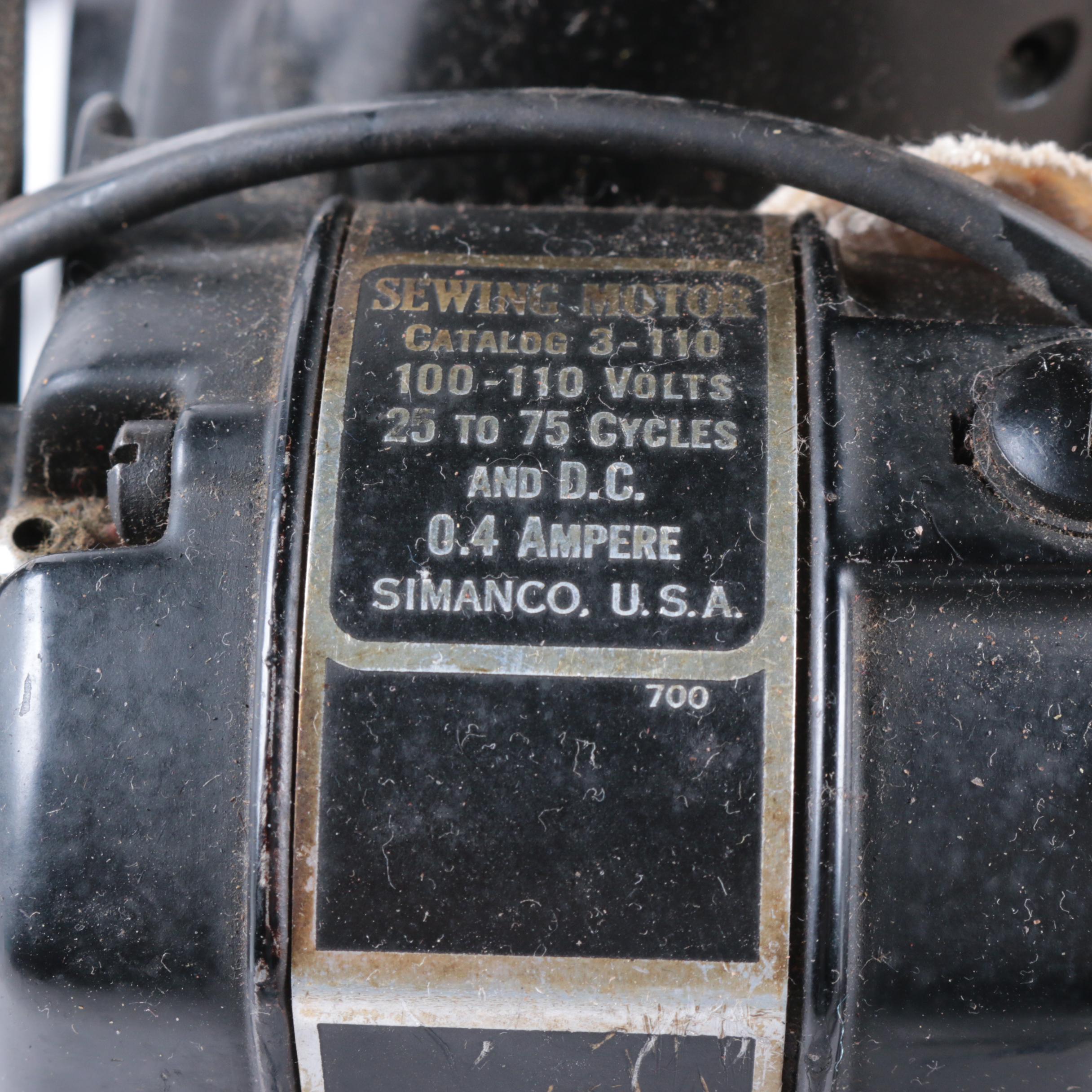 Vintage Singer Sewing Machine