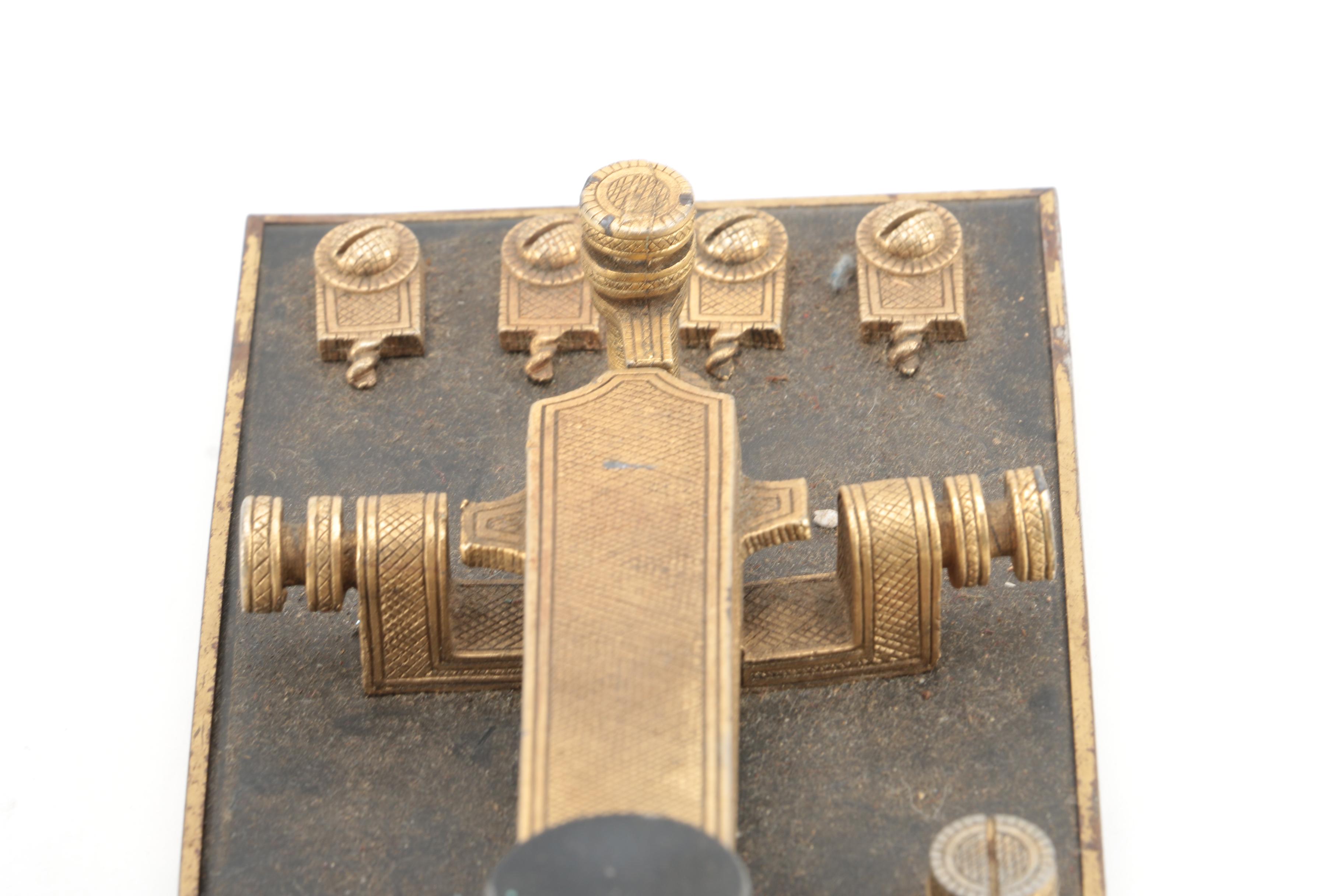 Vintage Silvertone "Mark Twain's Works" Speaker with Telegraph Key