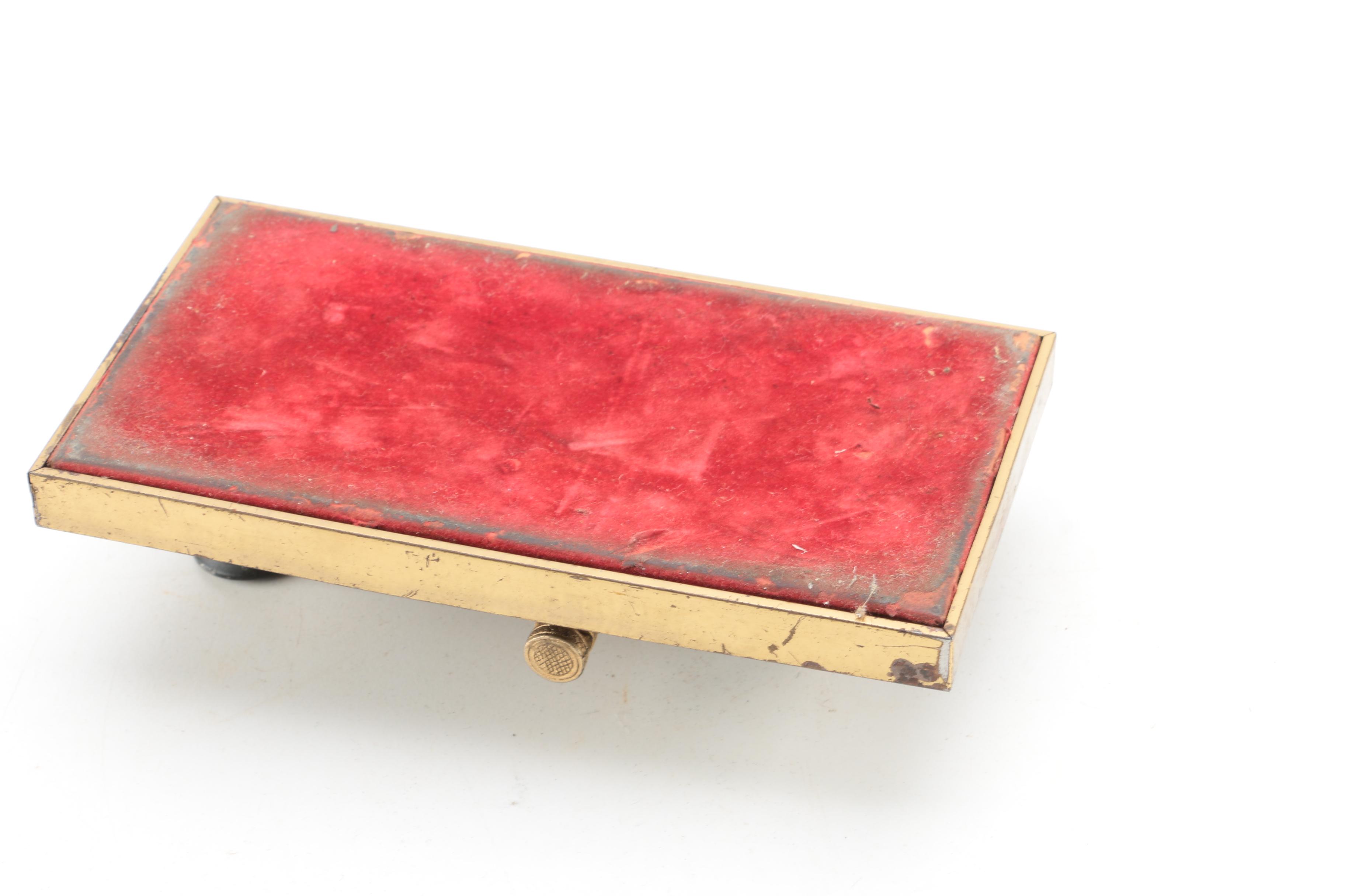 Vintage Silvertone "Mark Twain's Works" Speaker with Telegraph Key