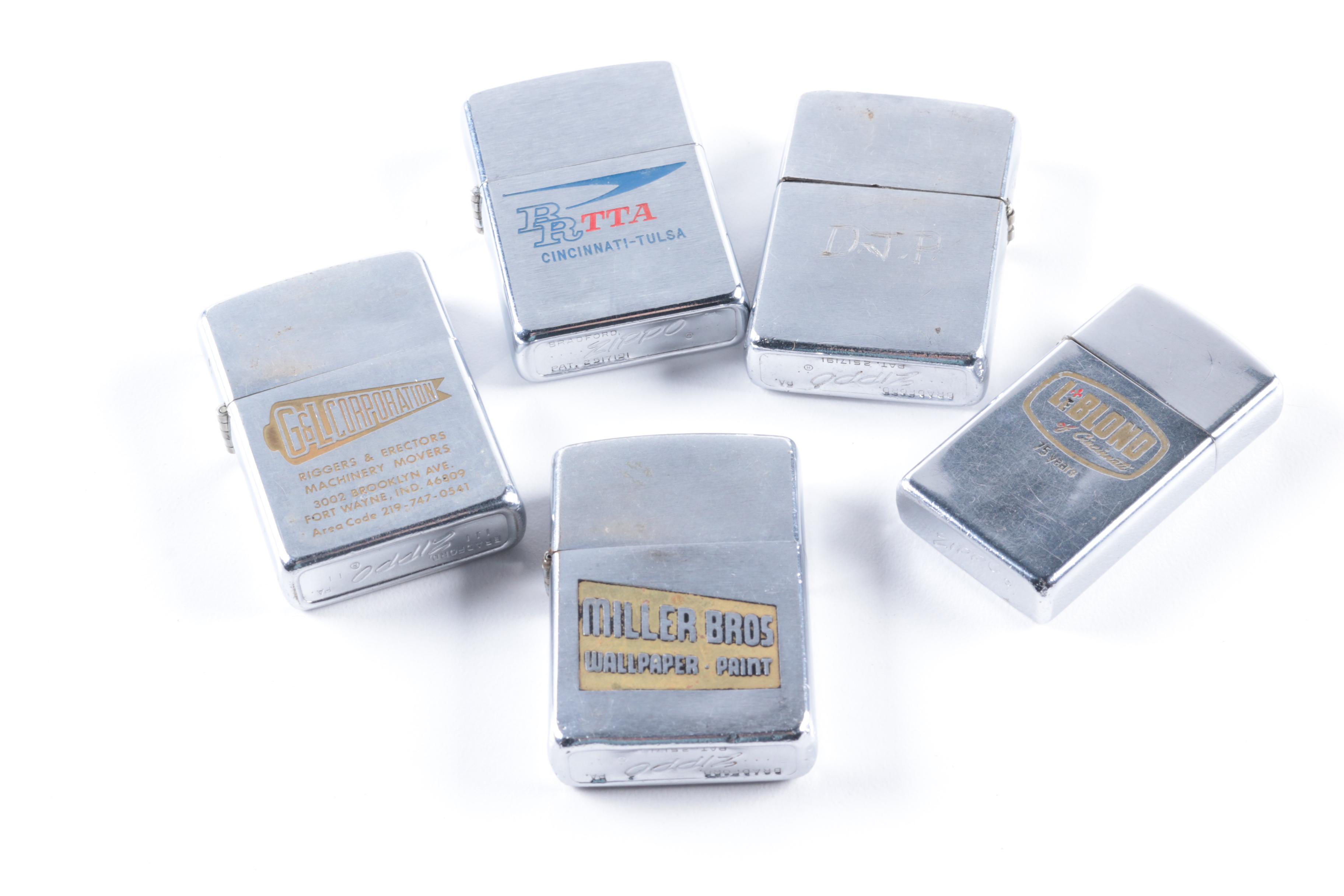 Vintage Boat Helm Themed Table Lighters and Zippo Pocket Lighters