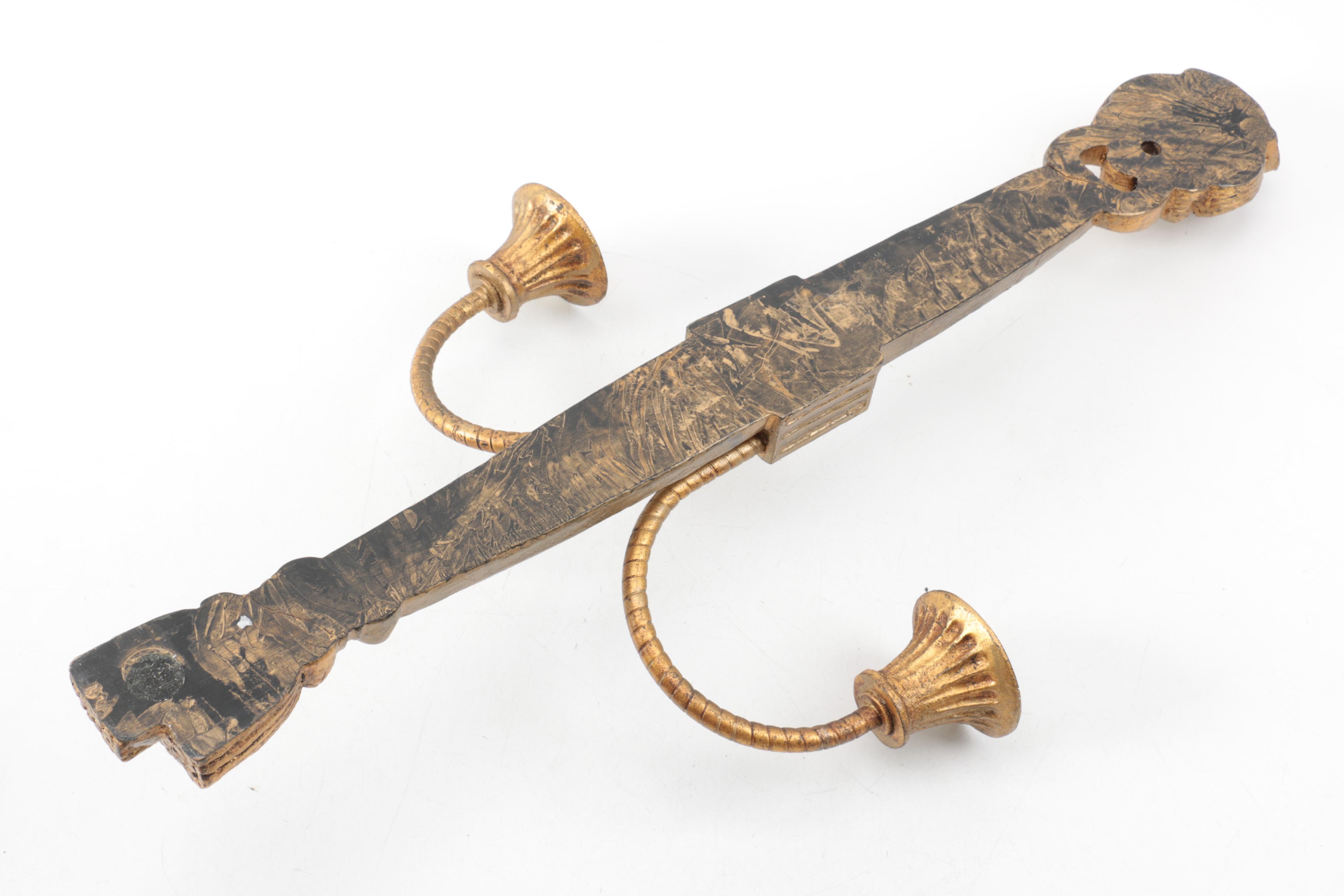 Louis XVI Style Gilded Wall Sconces