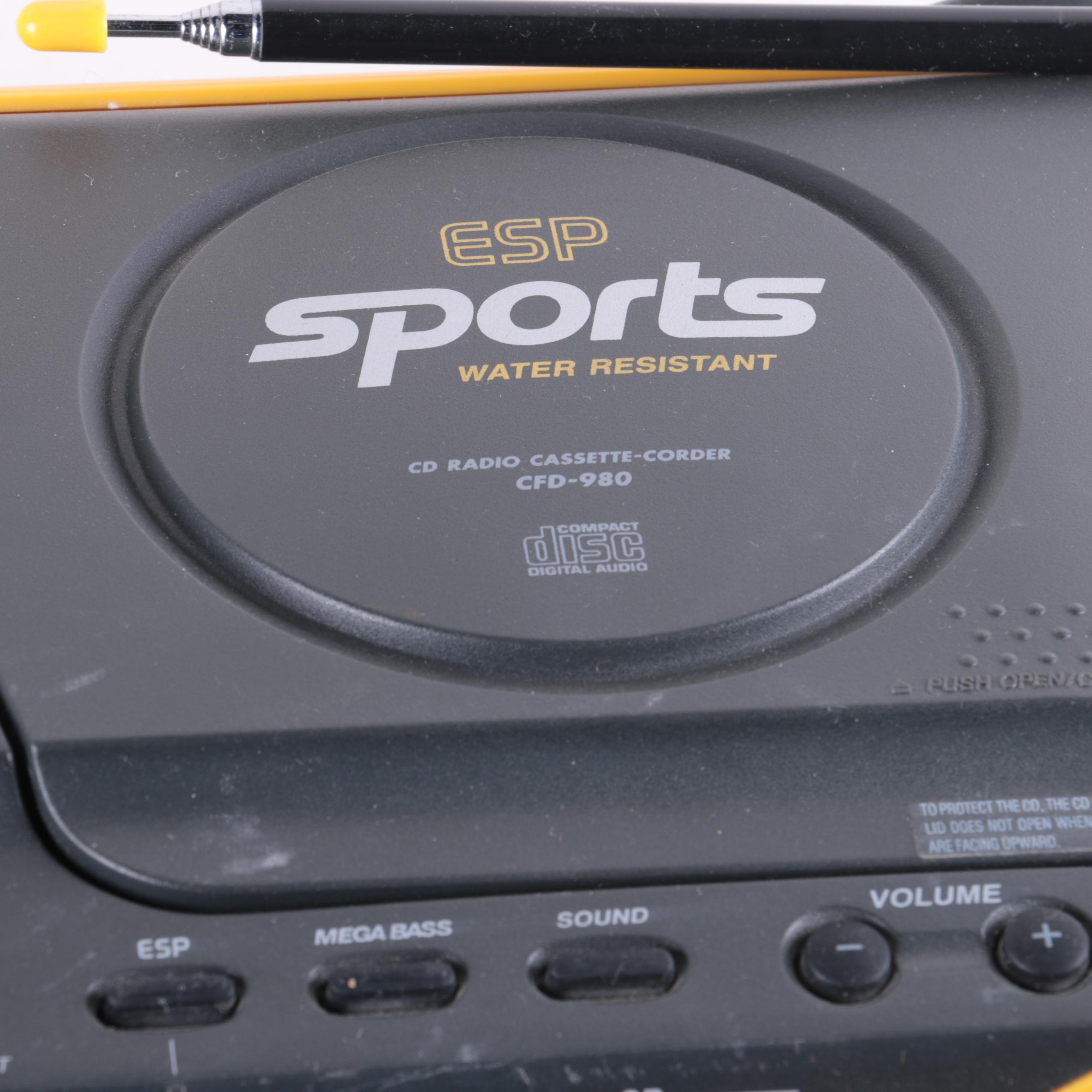 Sony CFD-980 Sports Series Boombox