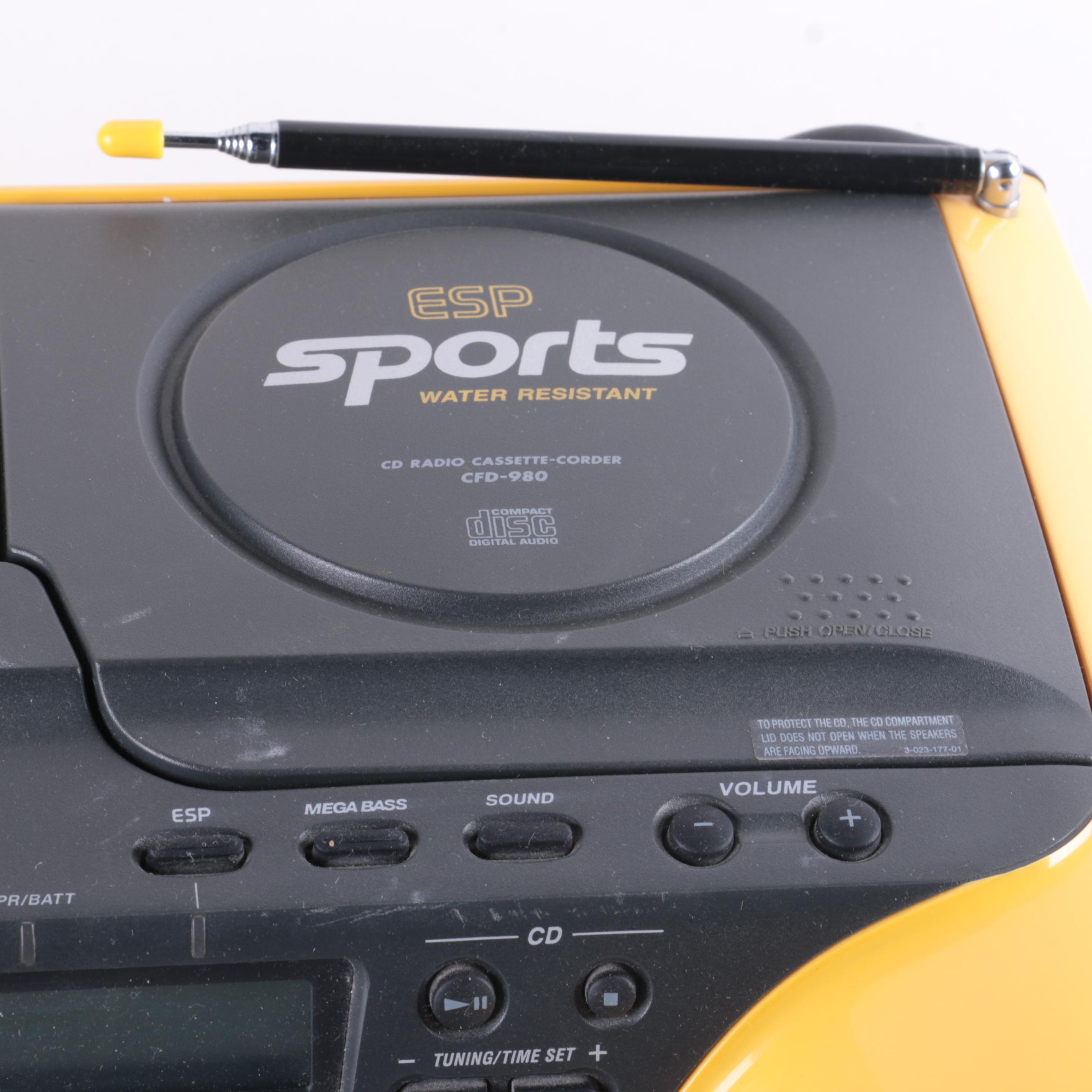 Sony CFD-980 Sports Series Boombox
