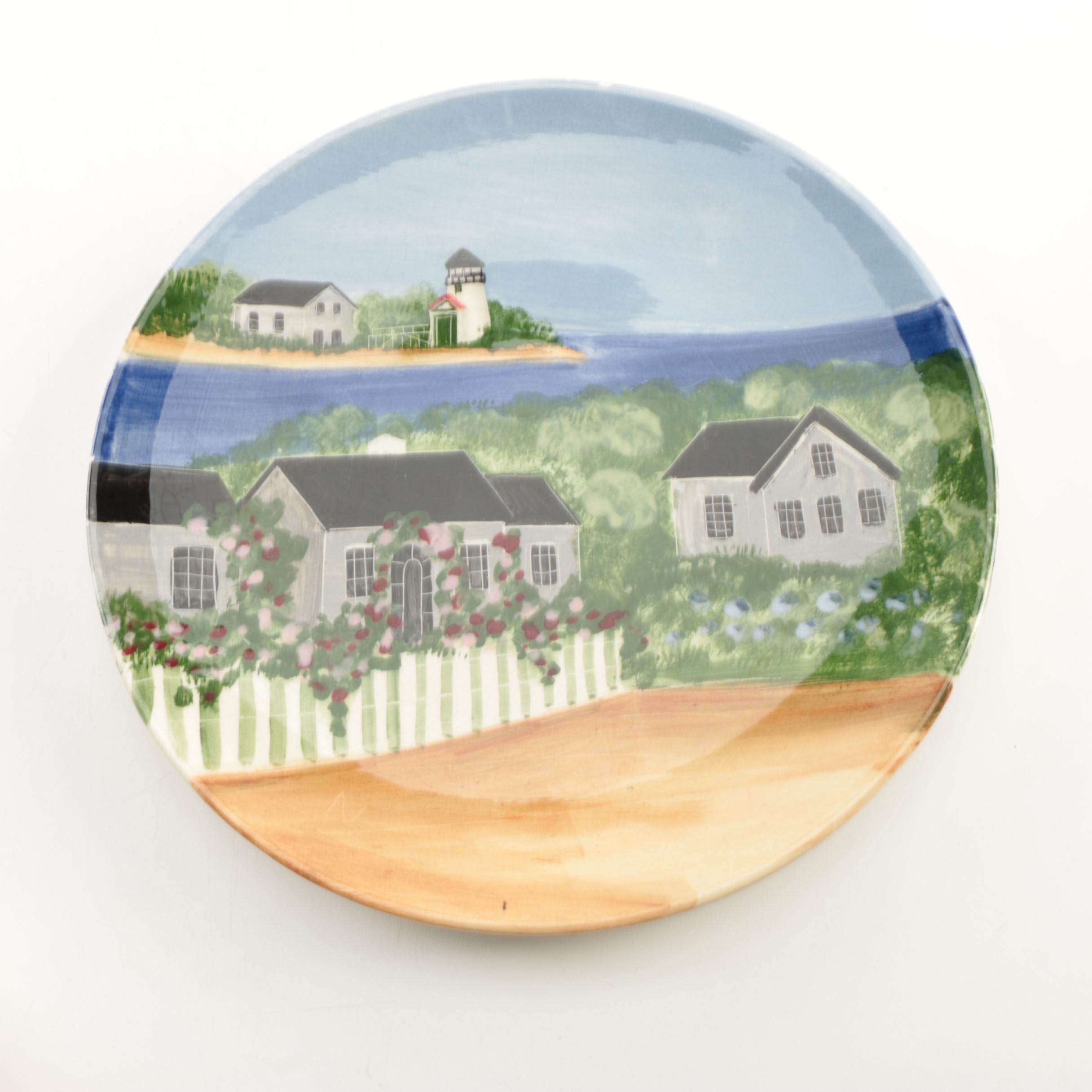 Roseanne Henning Hand-Painted Siasconset Ceramic Tableware