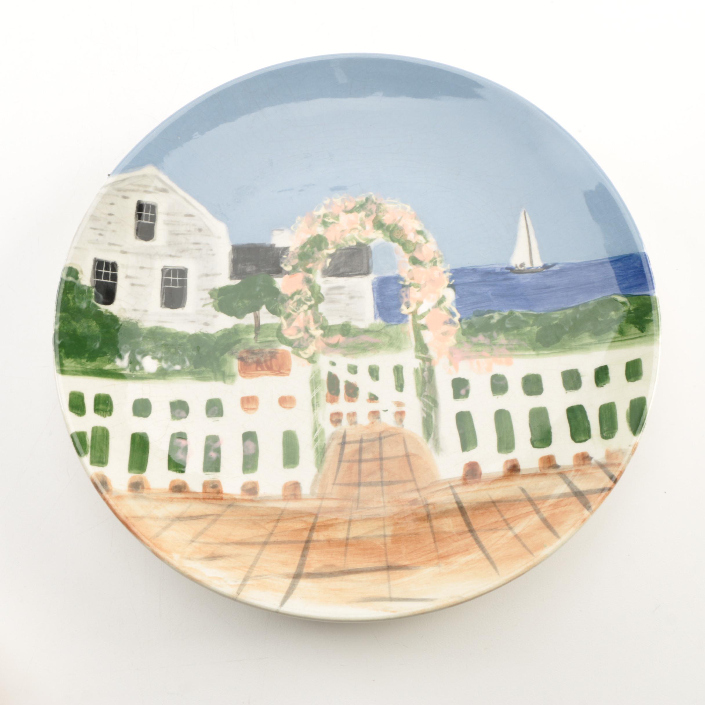 Roseanne Henning Hand-Painted Siasconset Ceramic Tableware