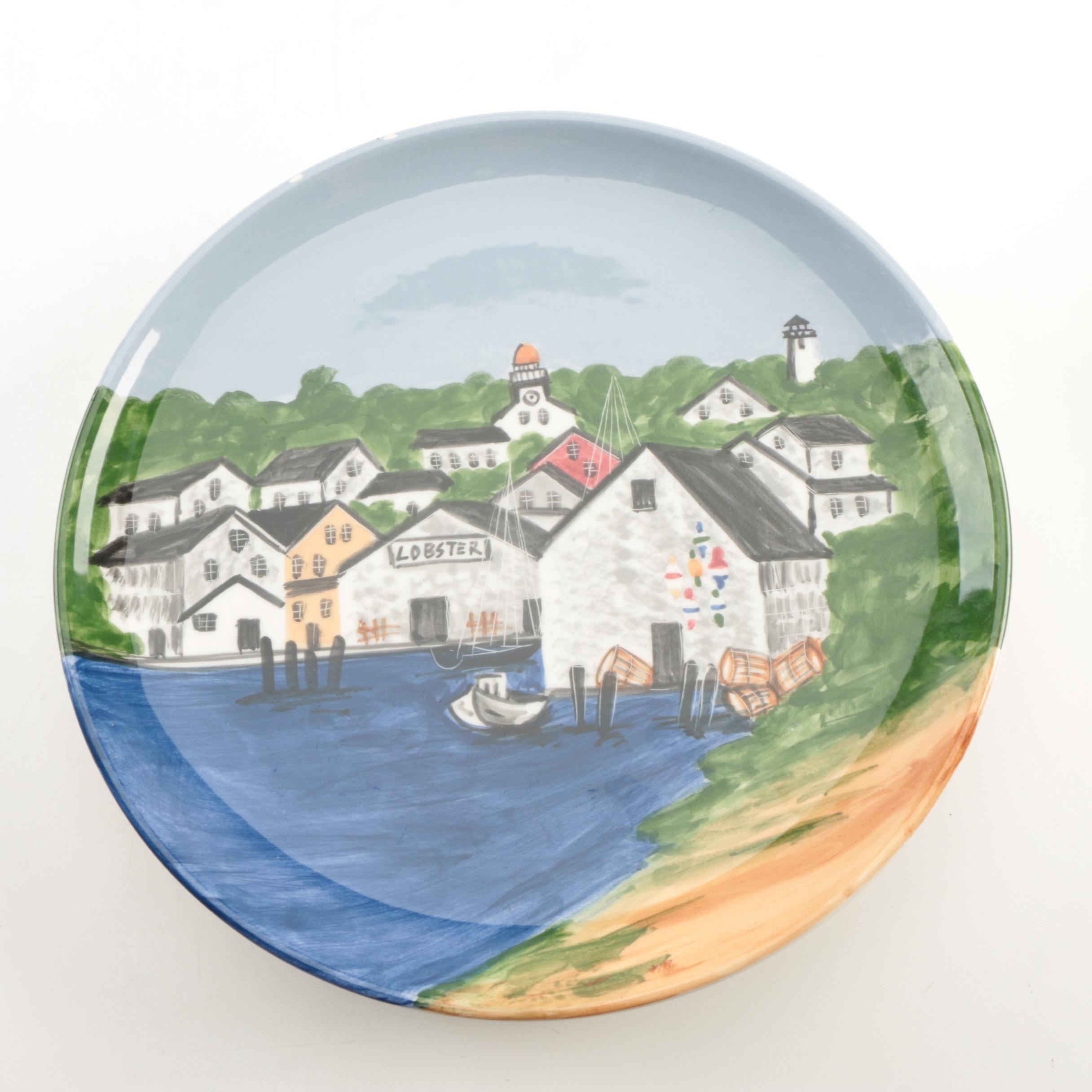 Roseanne Henning Hand-Painted Siasconset Ceramic Tableware