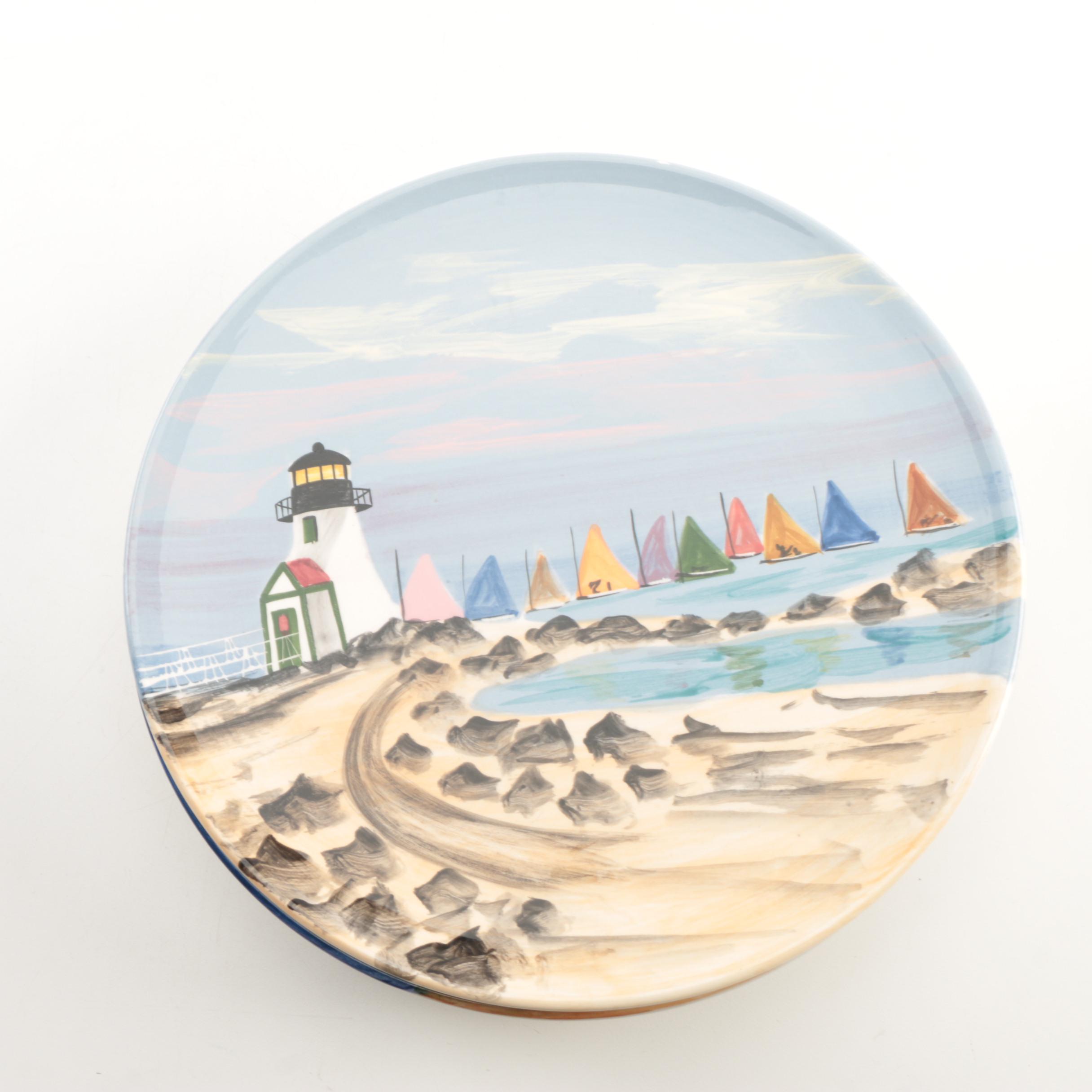 Roseanne Henning Hand-Painted Siasconset Ceramic Tableware