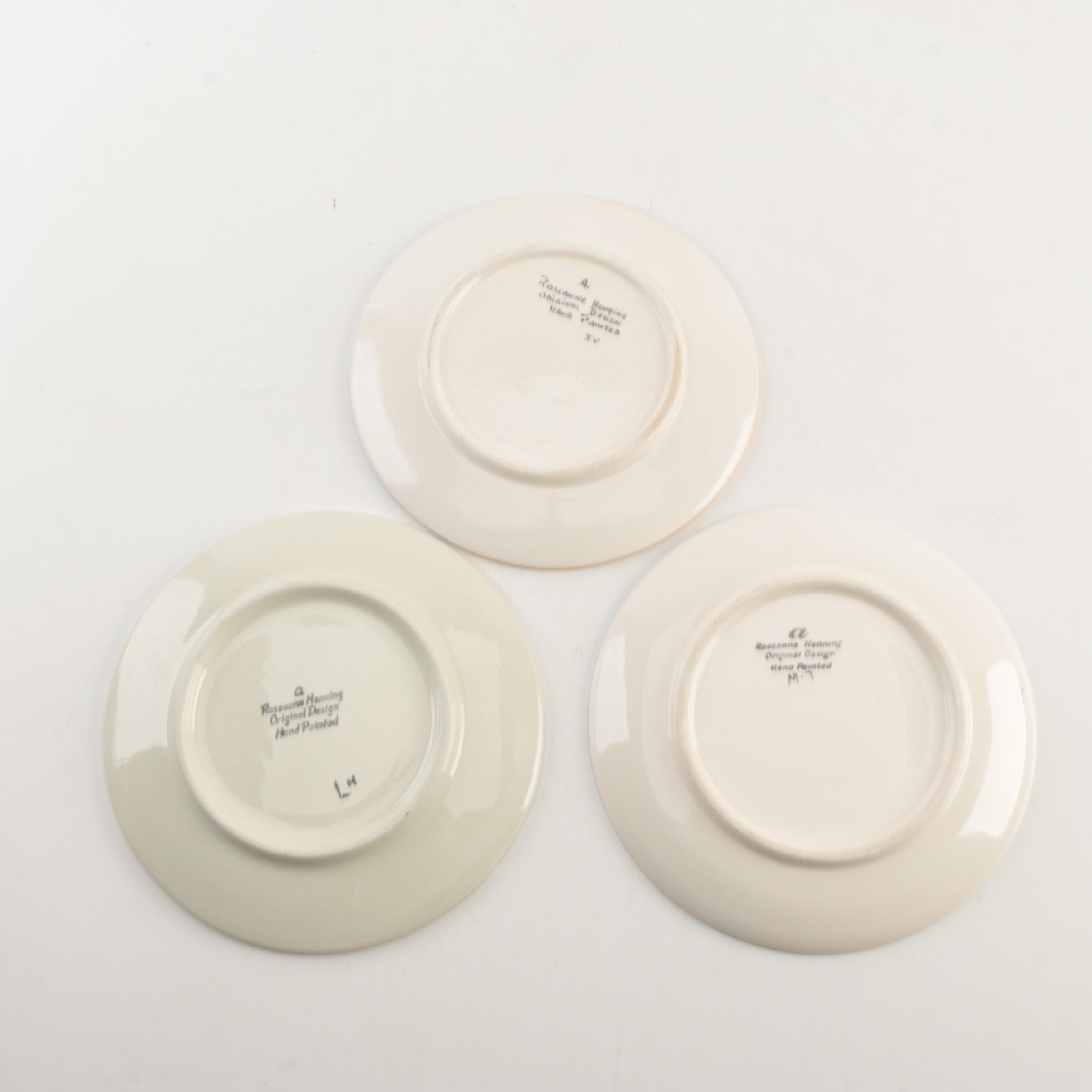 Roseanne Henning Hand-Painted Siasconset Ceramic Tableware