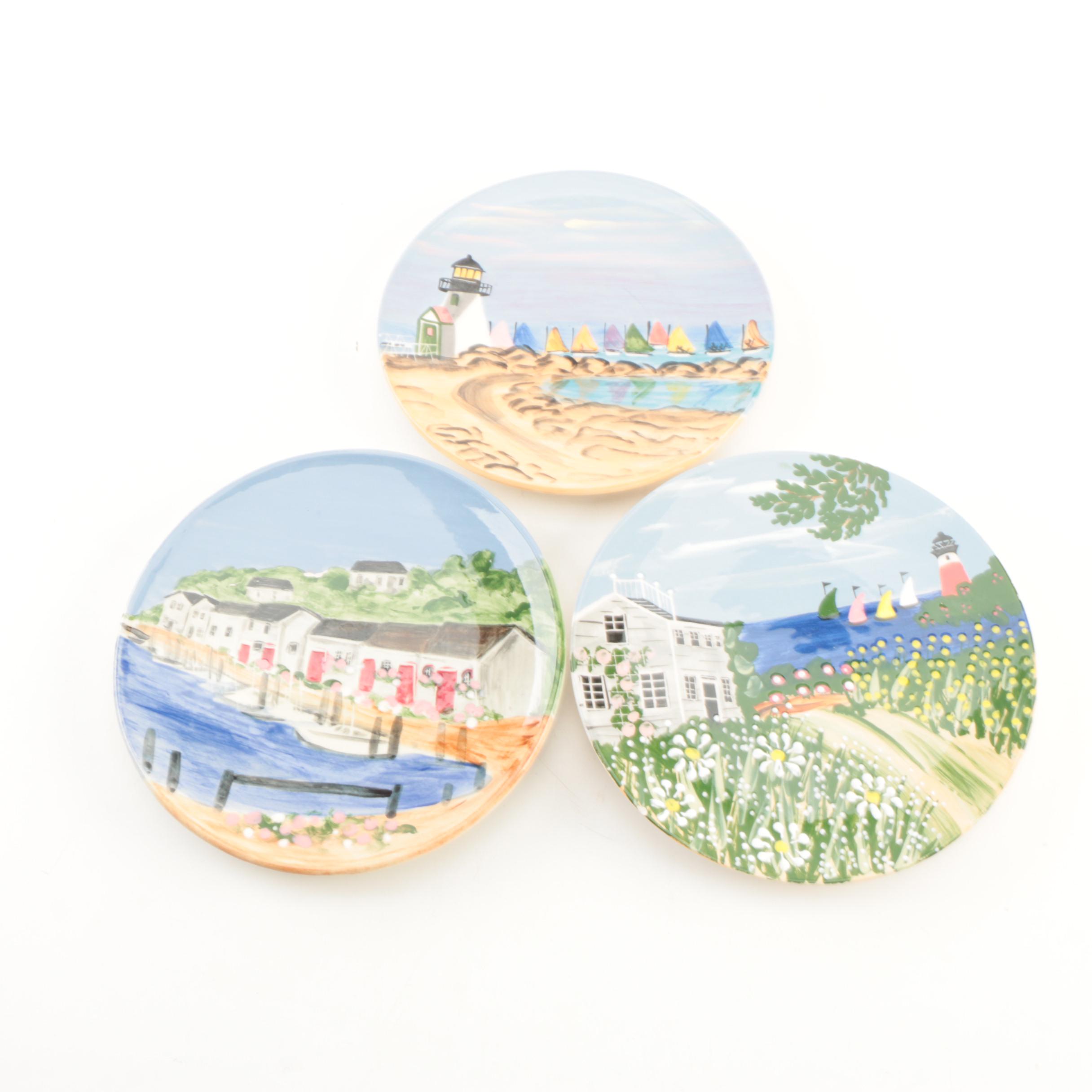 Roseanne Henning Hand-Painted Siasconset Ceramic Tableware