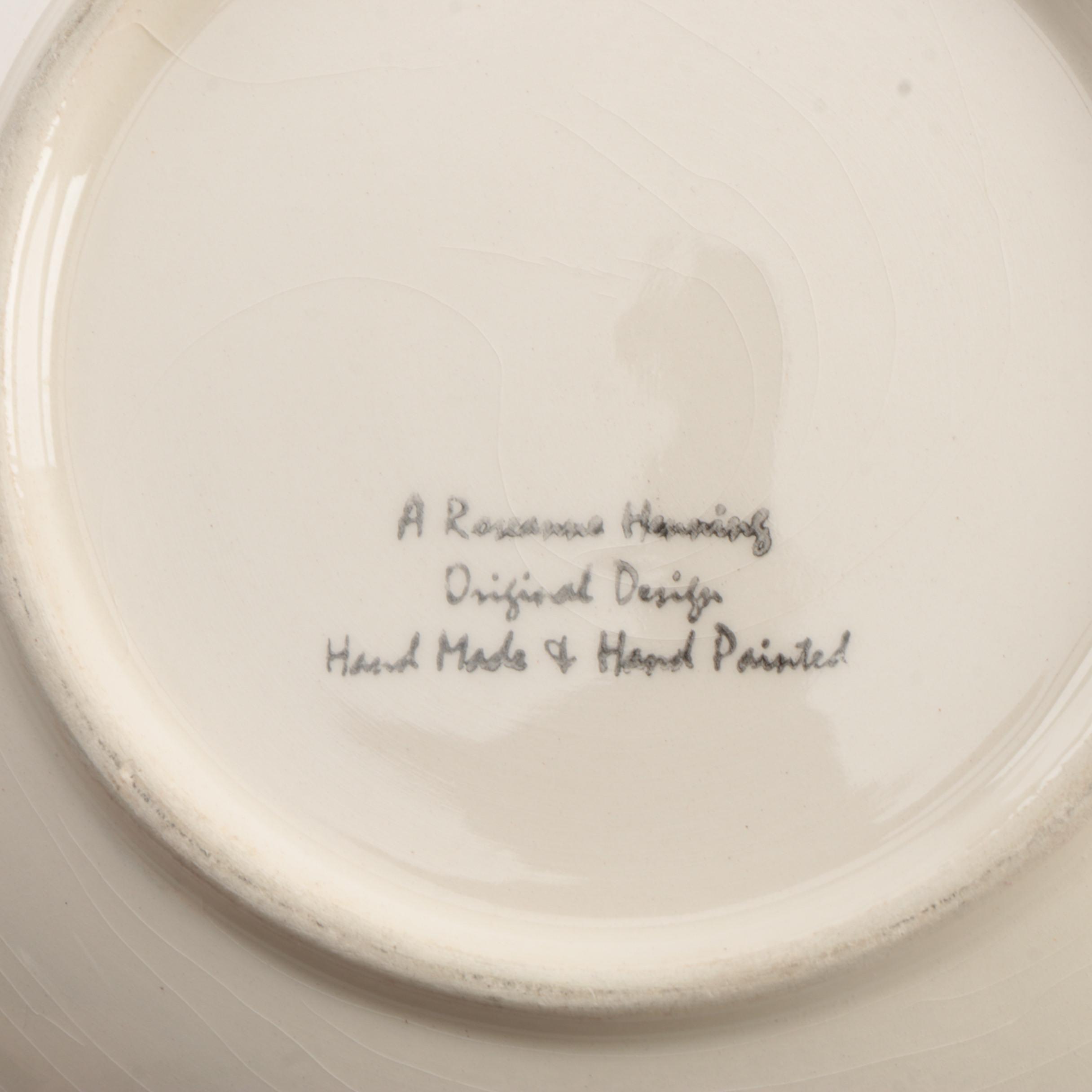 Roseanne Henning Hand-Painted Siasconset Ceramic Tableware