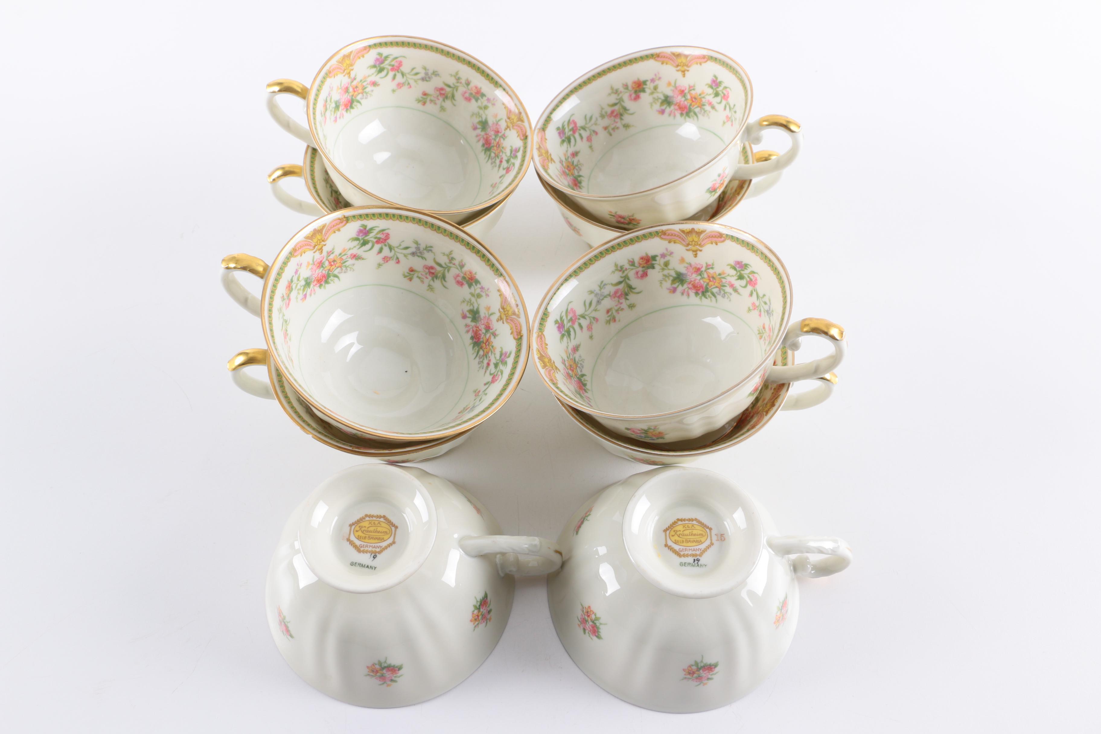 Vintage Krautheim "Aida" Porcelain Tableware